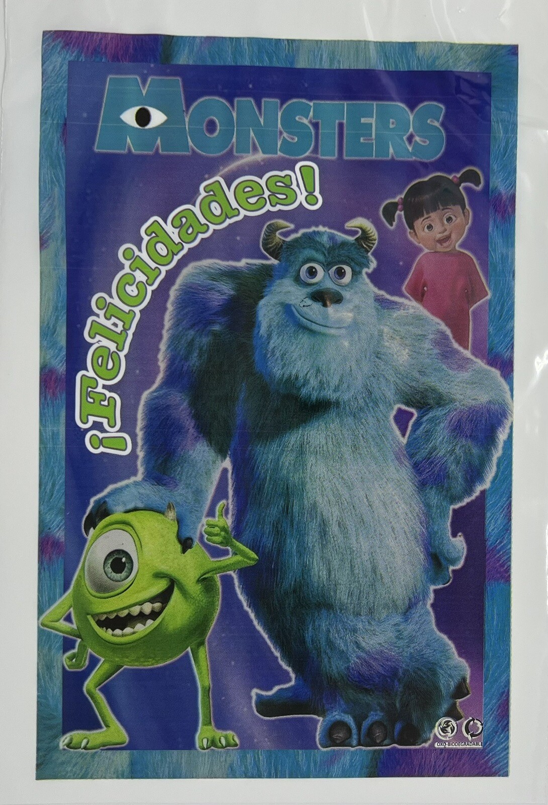 25 ct. Pack – Monsters Inc Favor Bags / 25 Bolsitas de Monsters Inc
