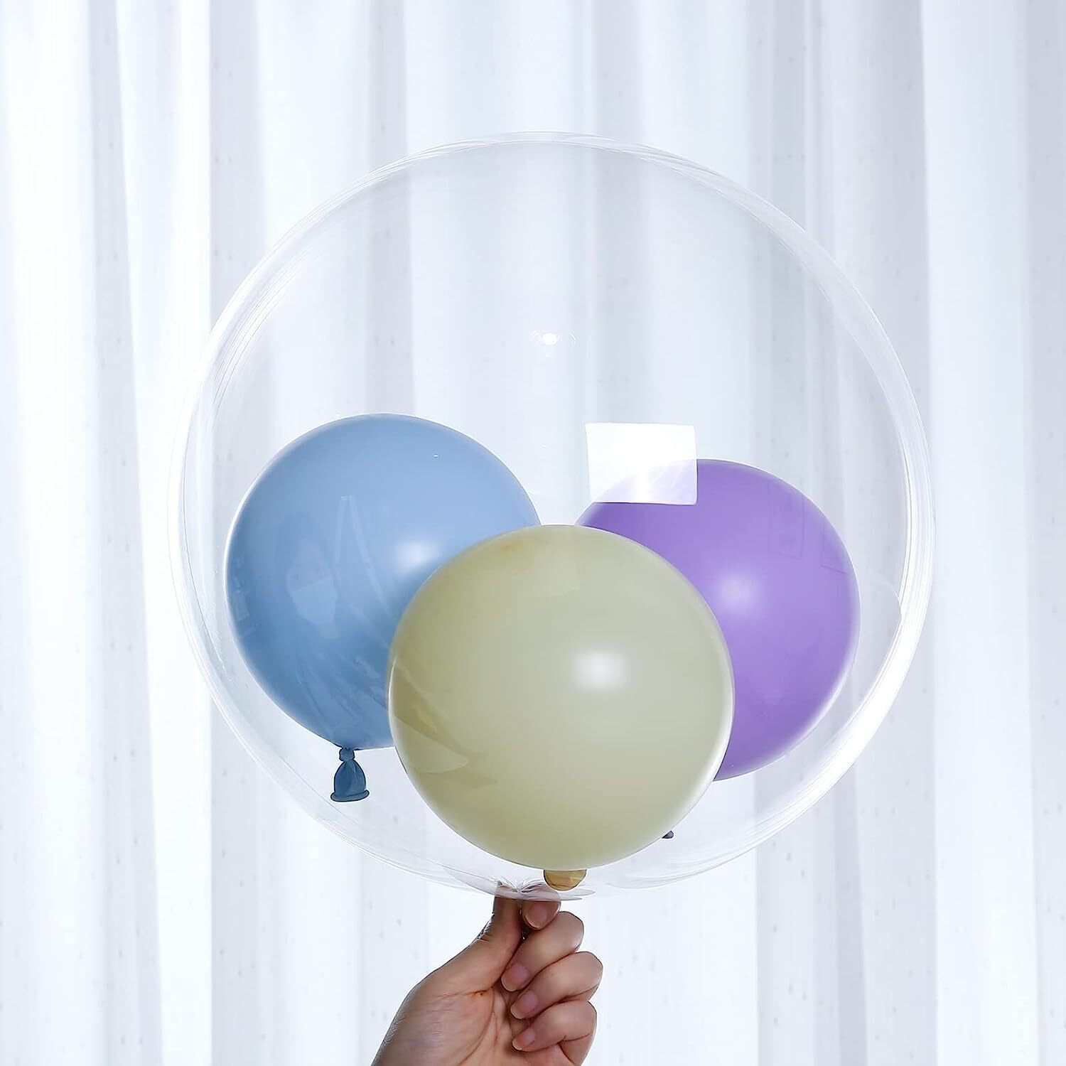 BOBO Balloons Bubble Clear Latex Balloons All Occasions Party Balloons Plain UK