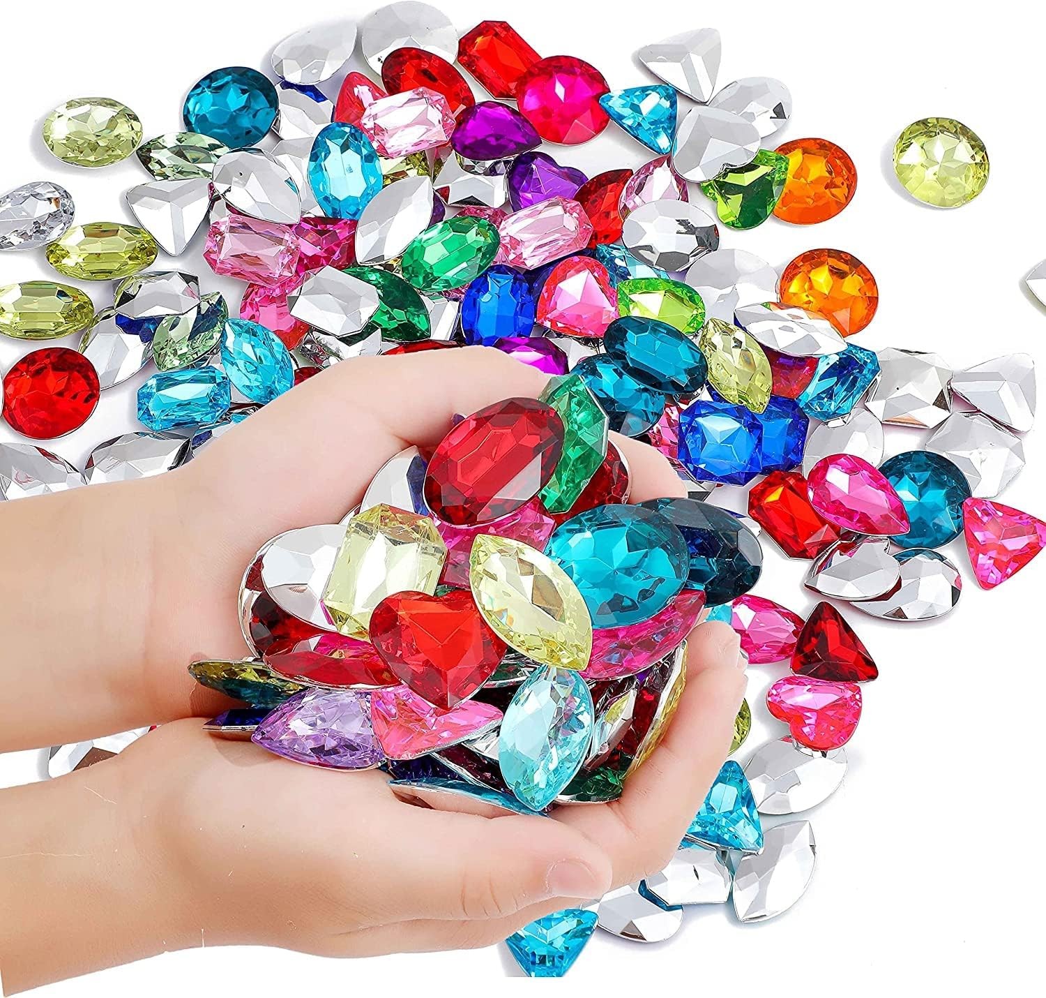 RICHNESS Pirate Treasure Jewels Jumbo Bling Diamonds Multi-Colored multi