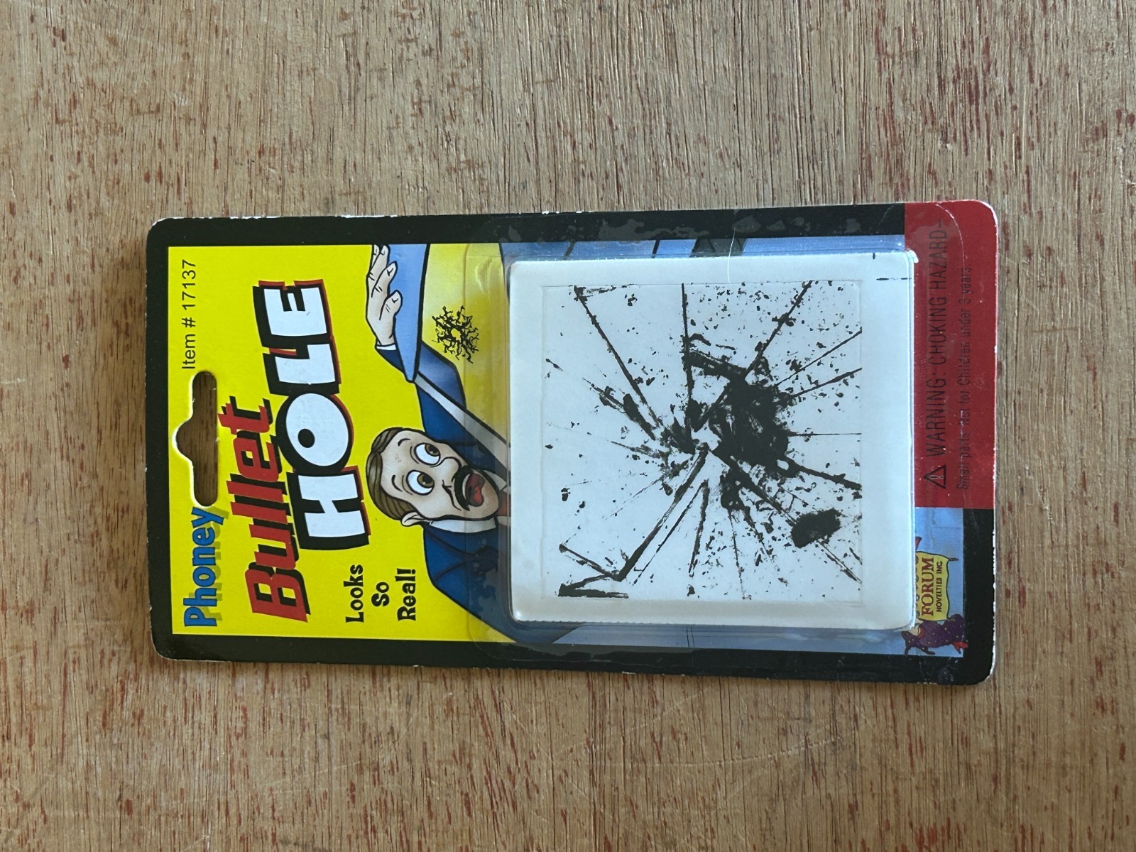 Phoney Bullet Hole Lot Of 3 Forum Novelties Gag Gift Prank Practical Joke