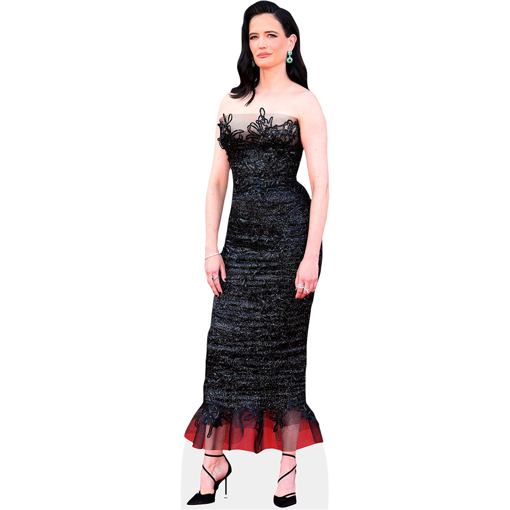 Eva Green (Black Dress) Mini Size Cutout