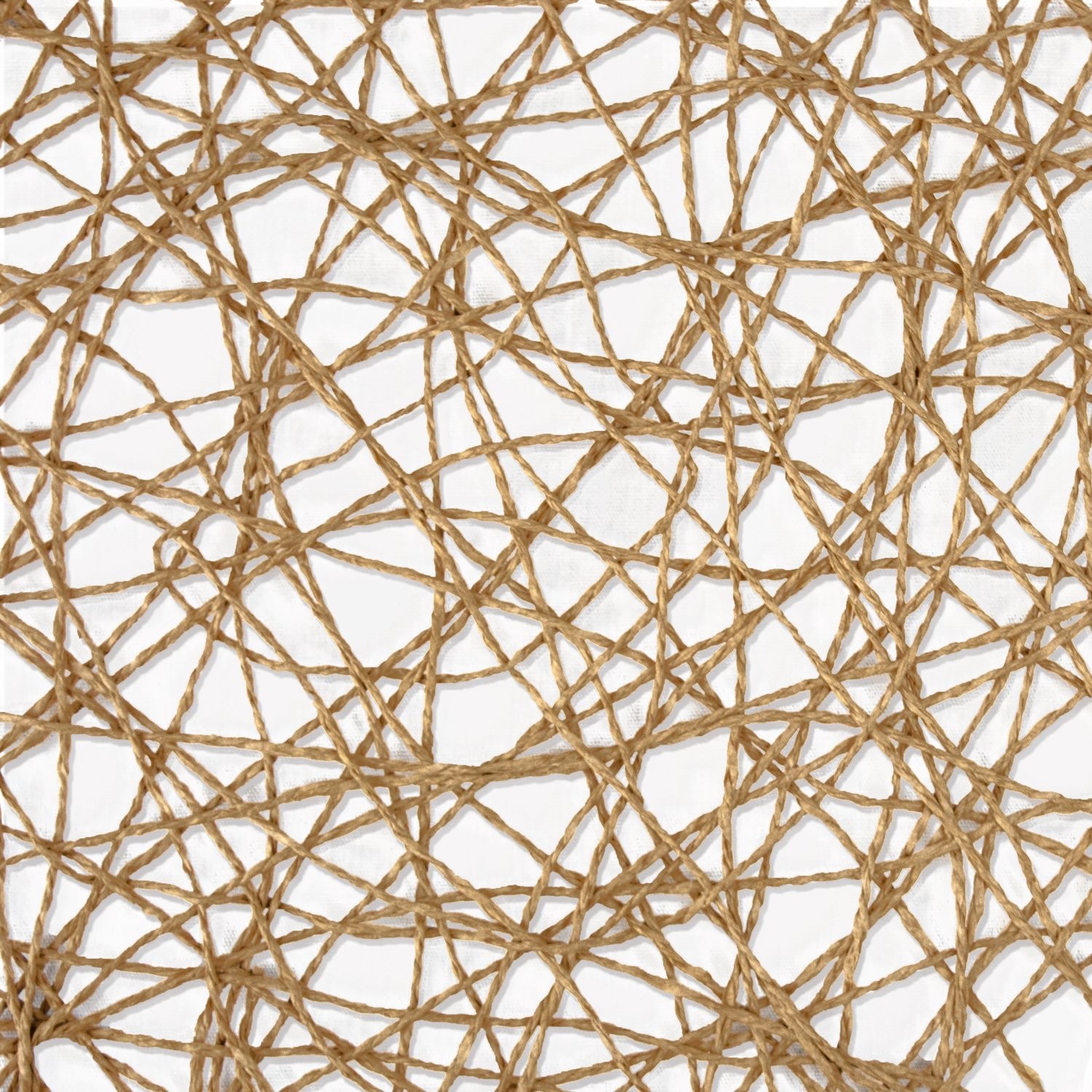 DII Woven Paper Tabletop Collection Holiday or Event D�cor, Round Placemat Set,