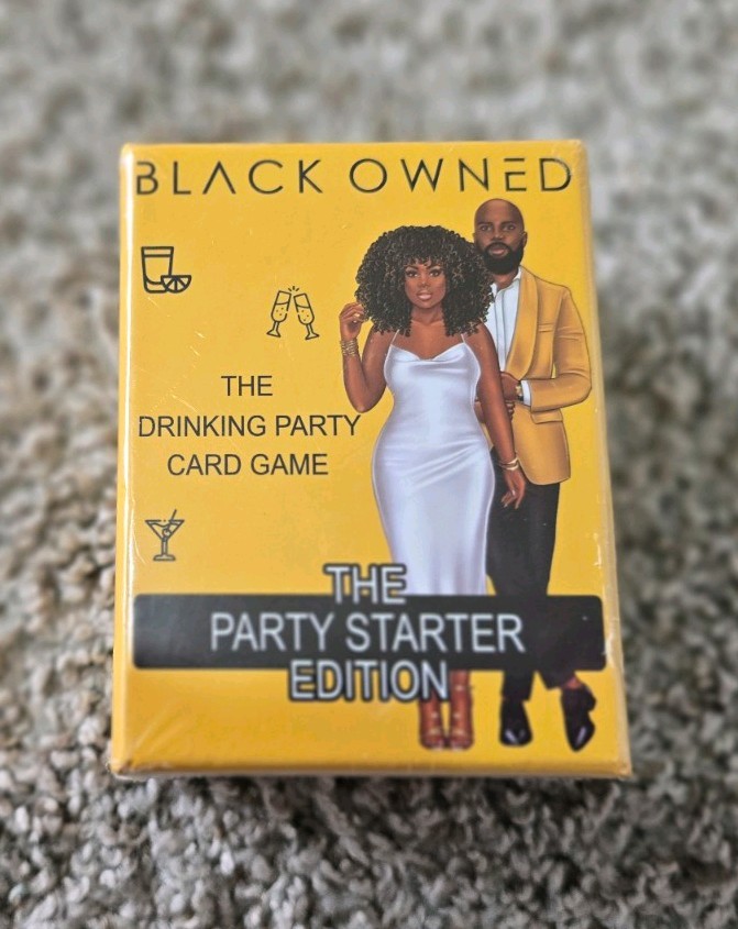 Black Owned Drinking Party Card Game Party Starter Edition Fun Adult Couples NEW
