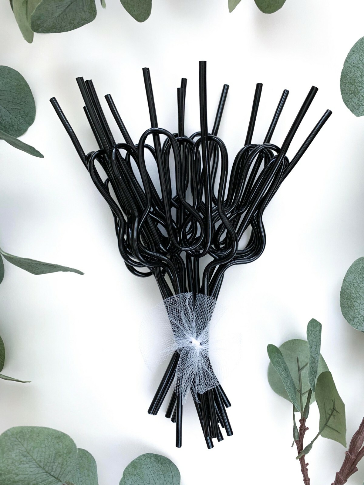 Bachelorette Party Penis Dick Drinking Straws Supplies Decorations Favors Swirly