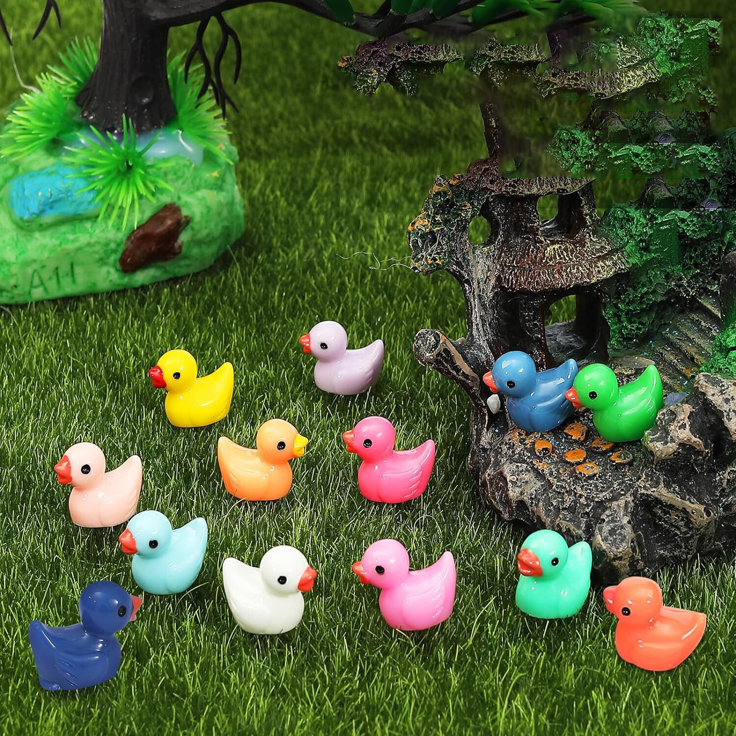 260 Pack Jeep Resin Ducks In Bulk 13 Color Ducks For Ducking Cruise Ducks Small
