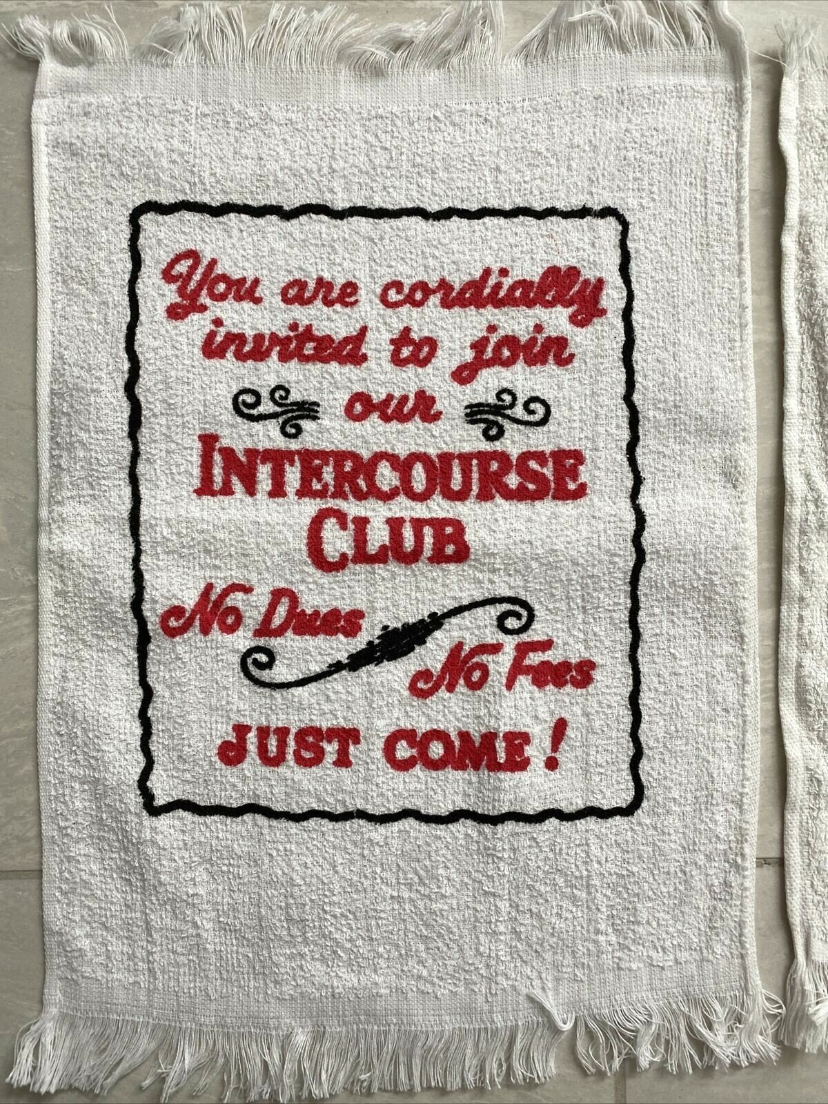 New After Sex Towel gag party gift funny bachelorette bachelor party