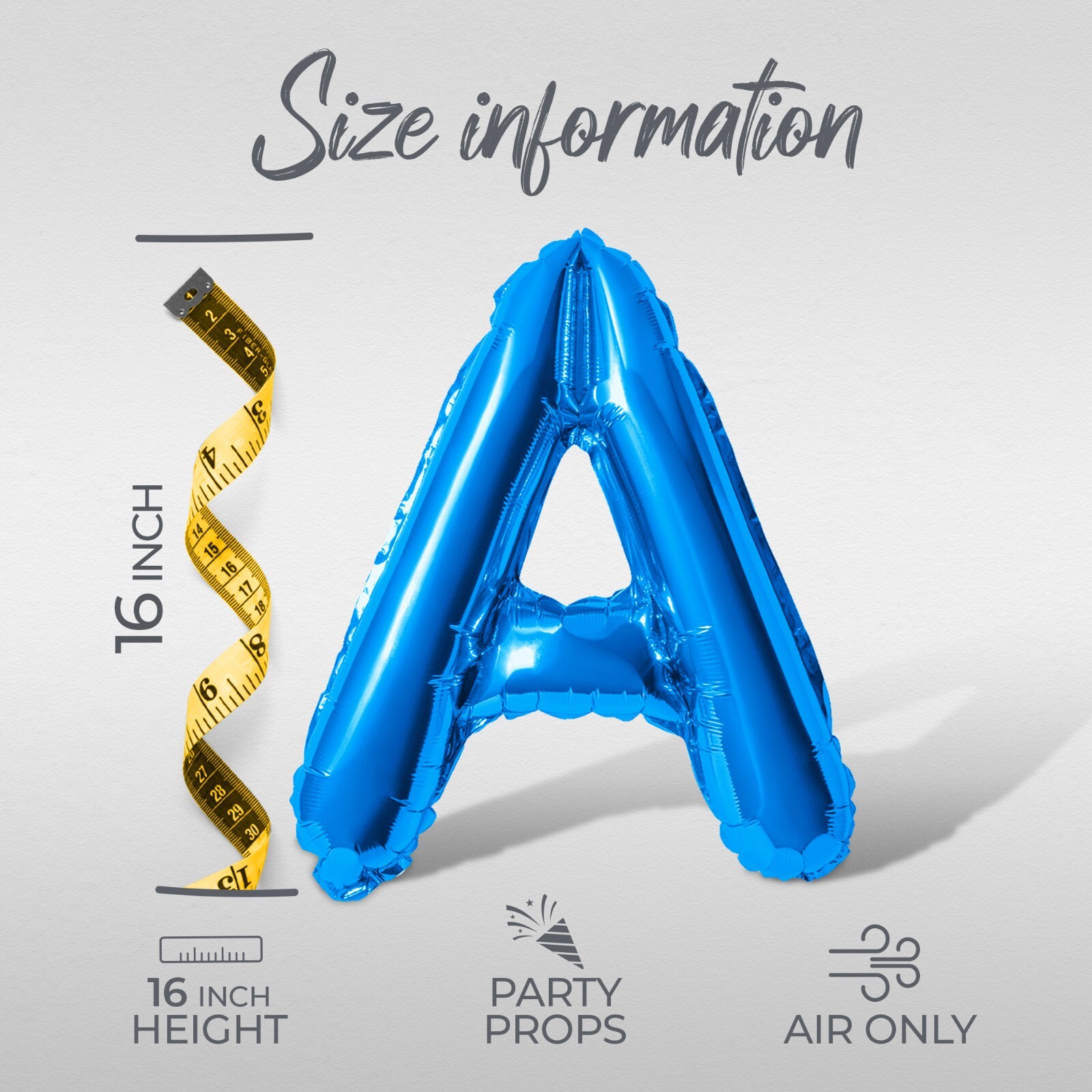 THE BIG ONE Letter Balloon Banner – 1st Birthday Party Decorations – 1 Year Old