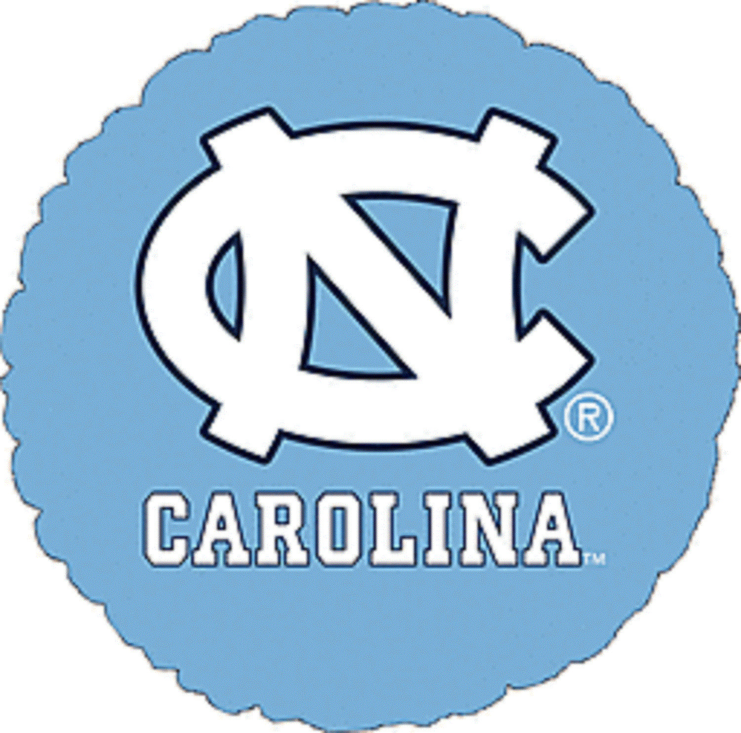 North Carolina Tar Heels NCAA Sports Party Decoration 18″ Round Mylar Balloon