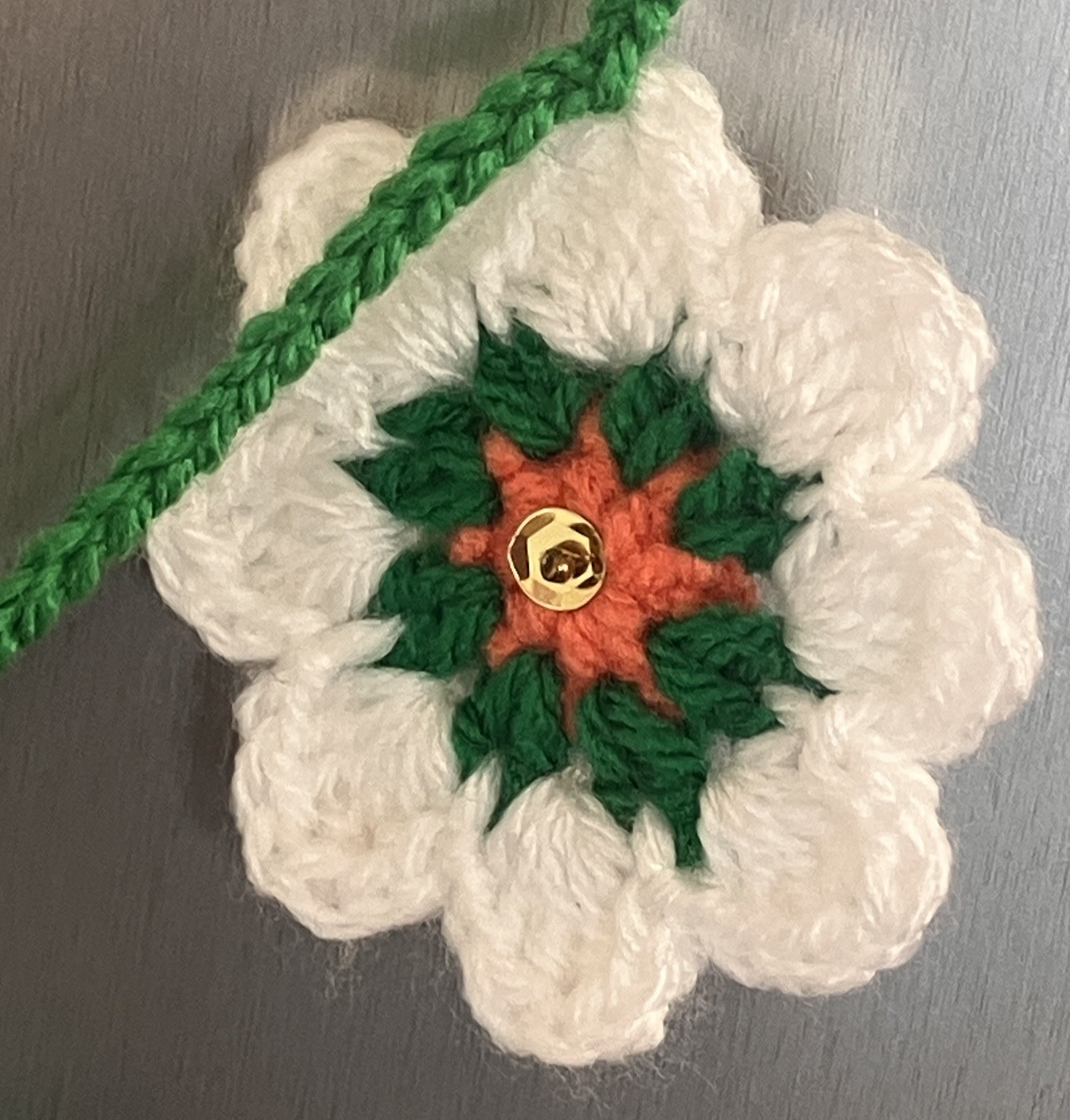 NEW crochet Shamrock Clover Bunting lucky Irish Window camper Birthday day gift