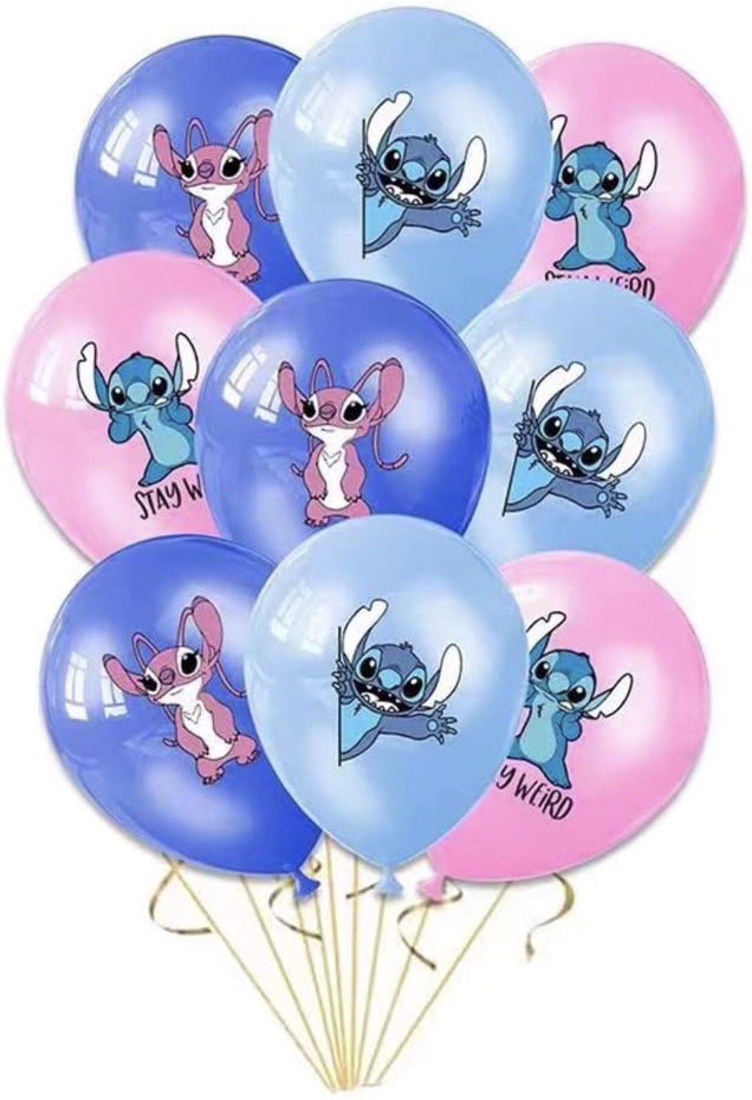 NEW Cartoon Lilo & Stitch Theme Birthday Party Decorate Supplies Set US Stock