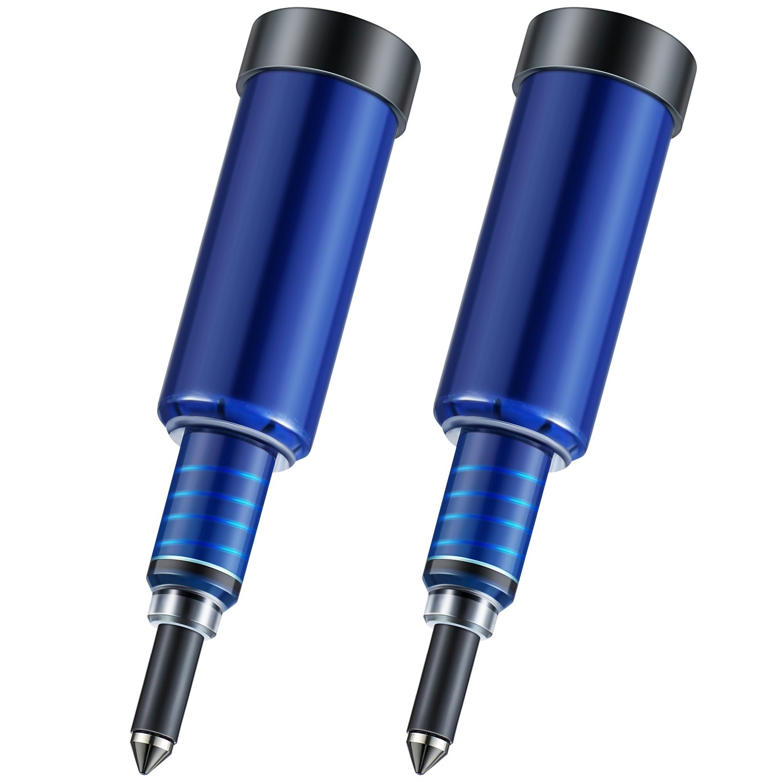 Meonum 2 Pcs Grease Gun for Chainsaws, Pre 6.5 X 1.5 X Inches, Blue