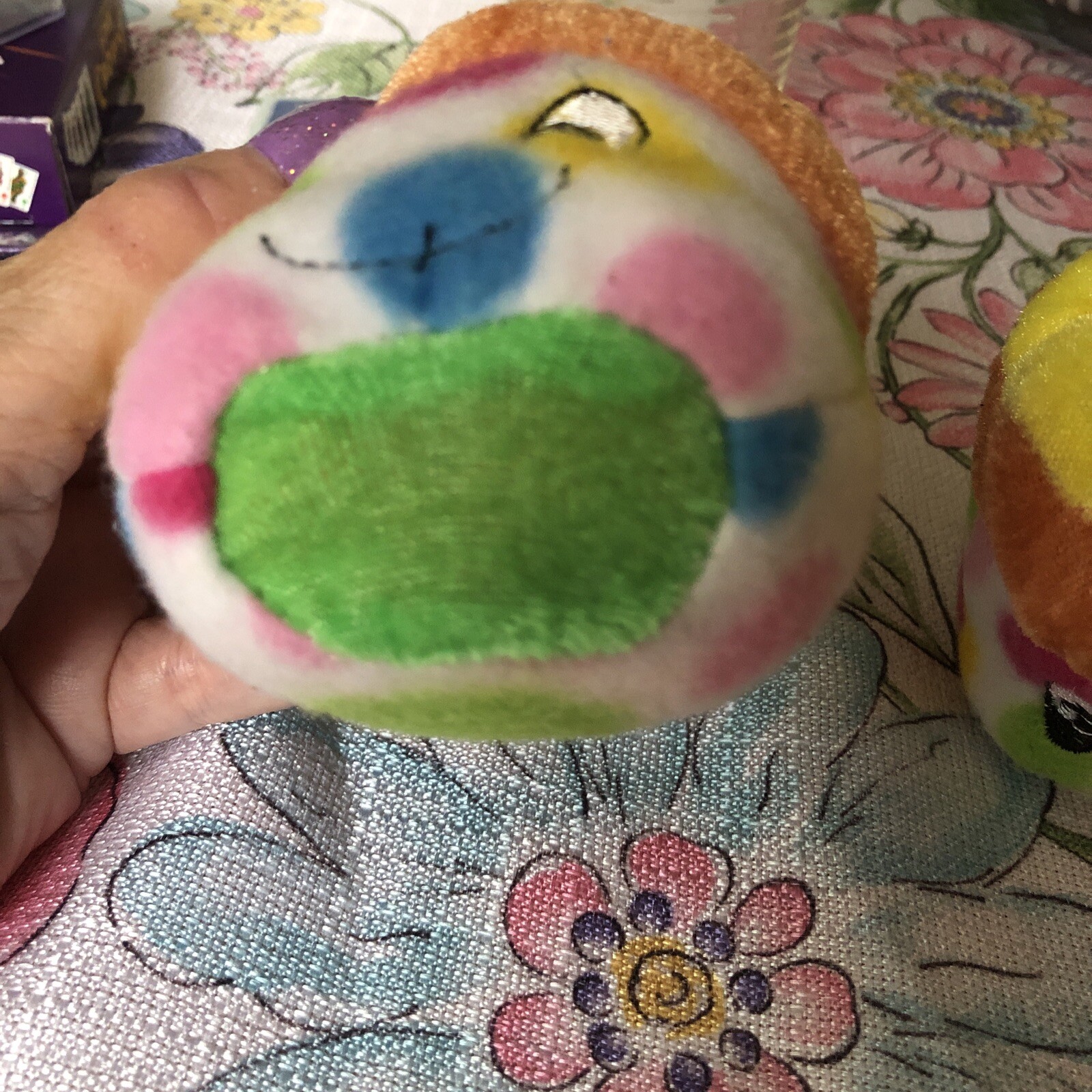 Children’s Unisex, 2 Soft Cupcake Squishy Decorations W/Faces-New Out Of Box.