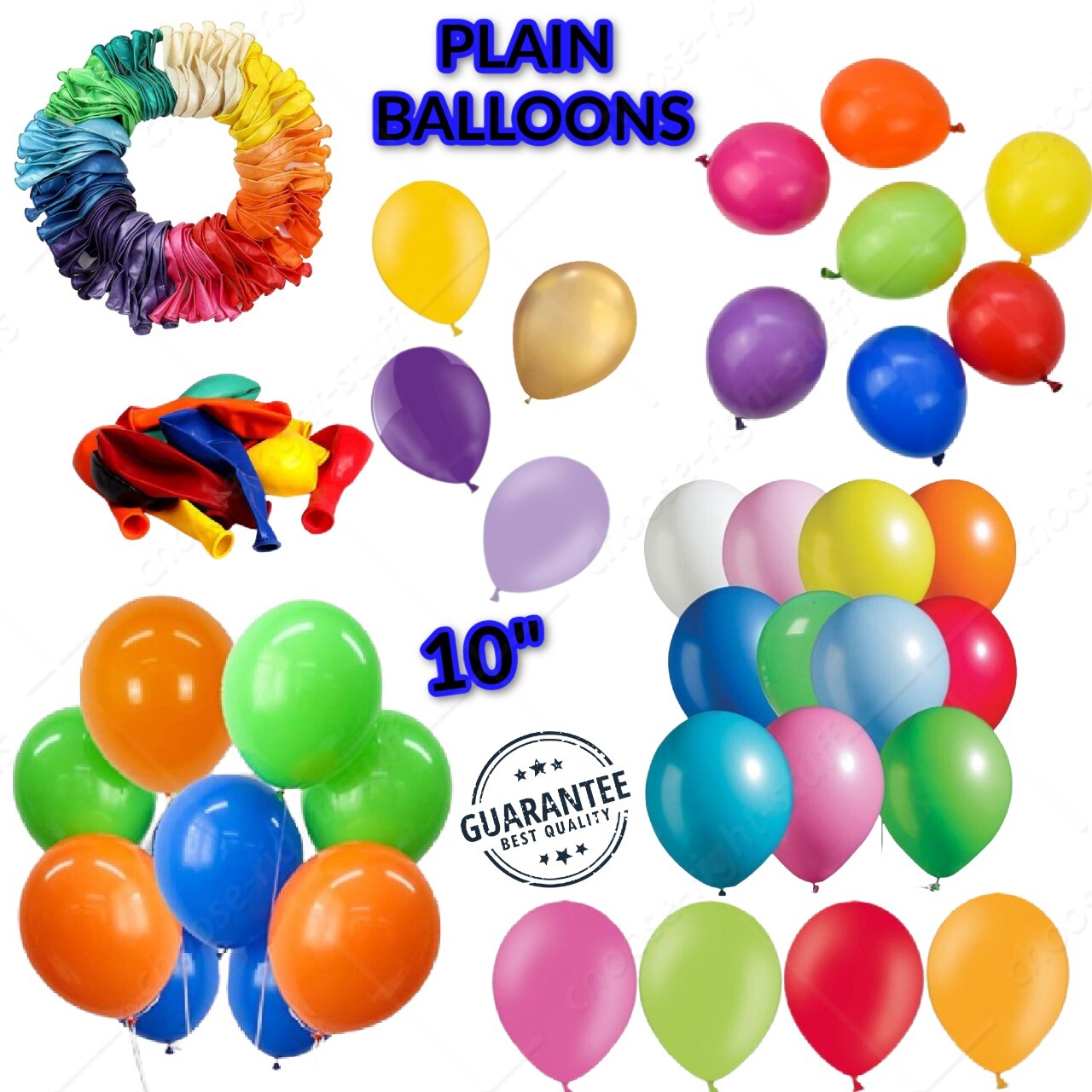 WHOLESALE bulk price Value White Balloons Latex LARGE High Quality Party Baloons