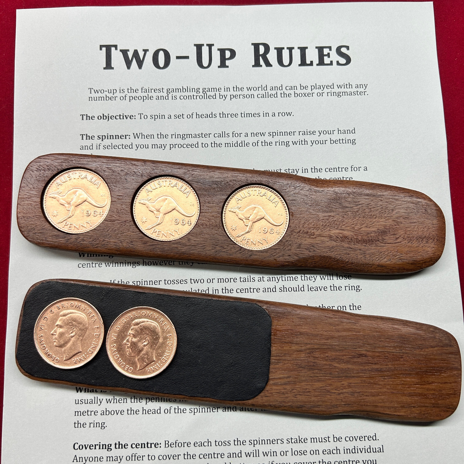 1956 Deluxe Two-Up Set – 70th Birthday Anniversary Gift – Other Years Available