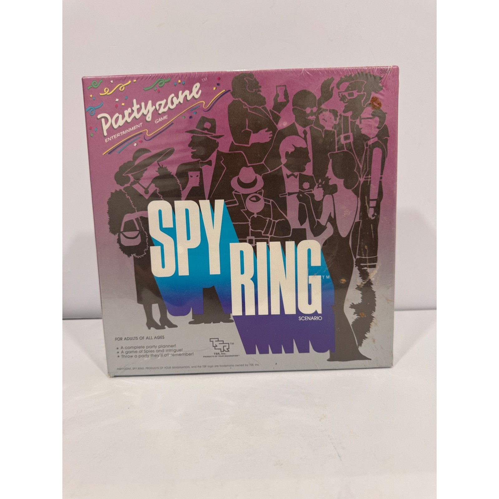 Party Zone Spy Ring Scenario Game for Adults Ages 8 and Up NIB