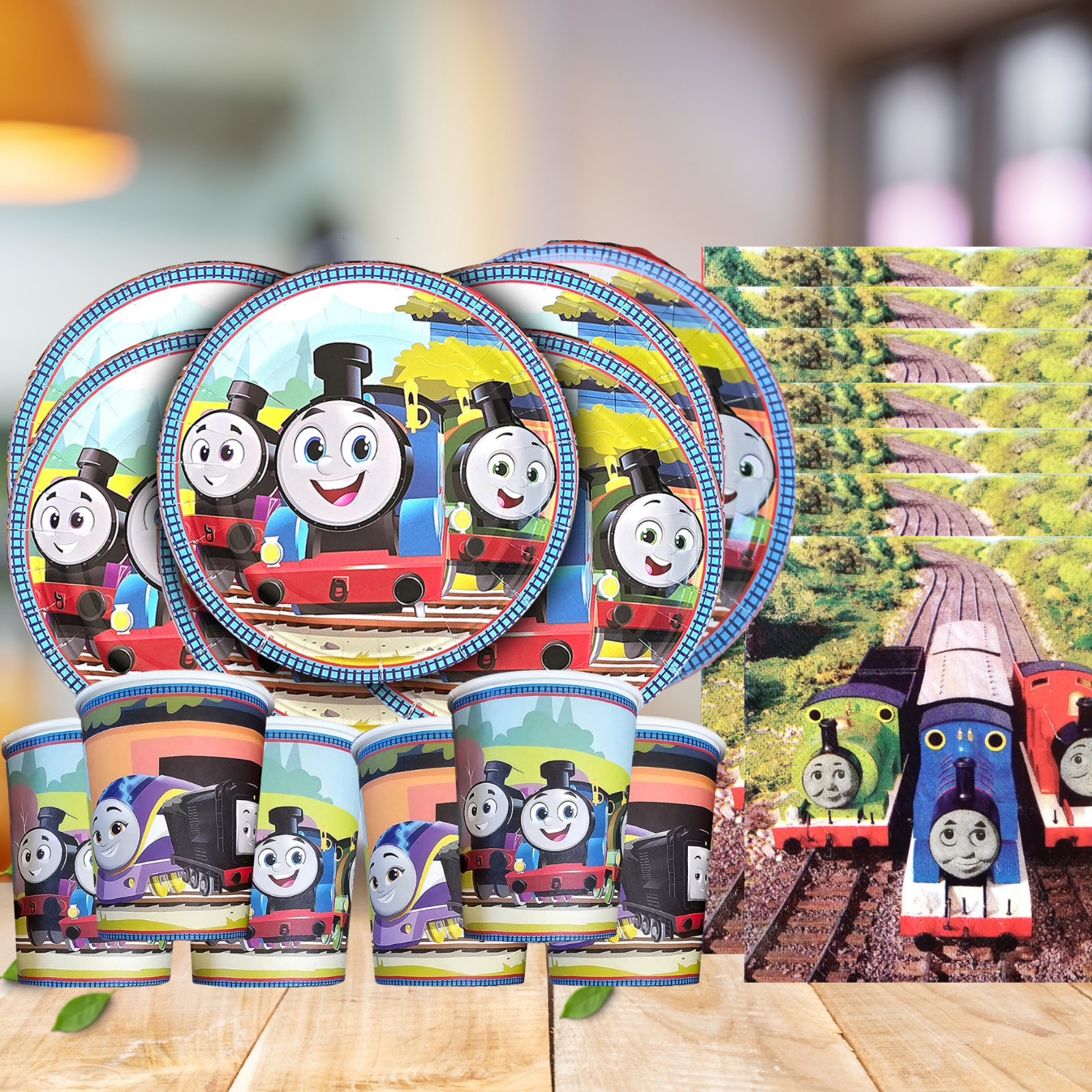 THOMAS TRAIN birthday party supplies favor centerpiece decoration event balloon