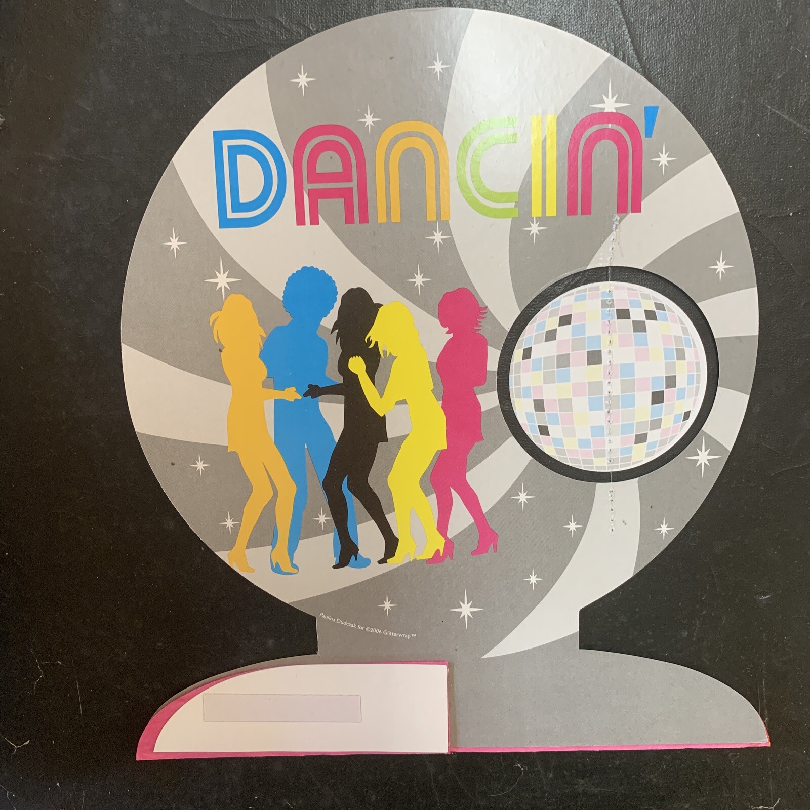 Disco Dancin’ Centerpiece 10” Paper 1970’s Party Tableware Decorations Supplies