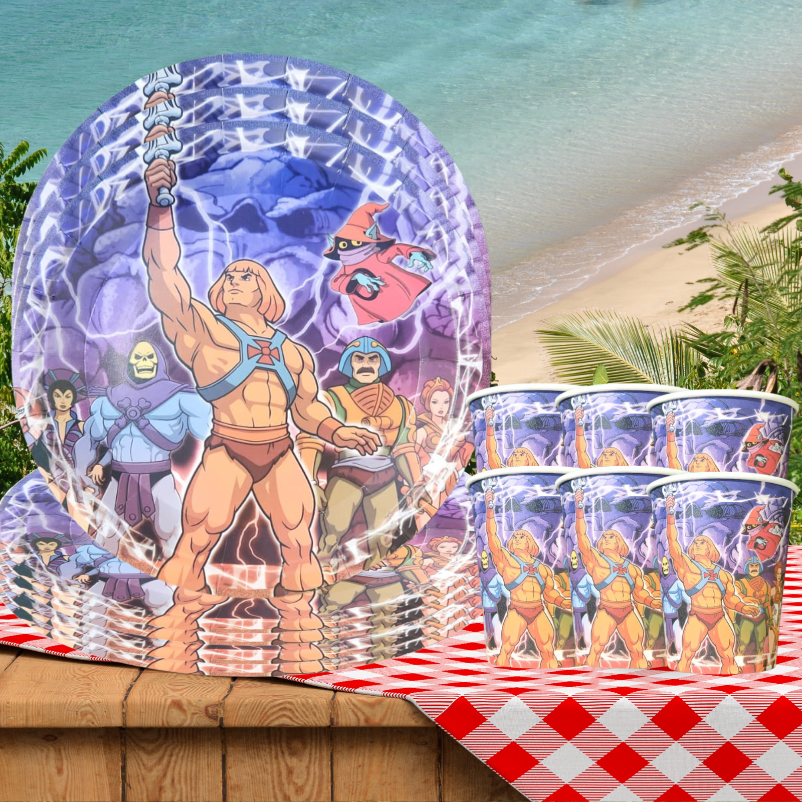 He man masters universe birthday party supplies centerpiece decoration balloon