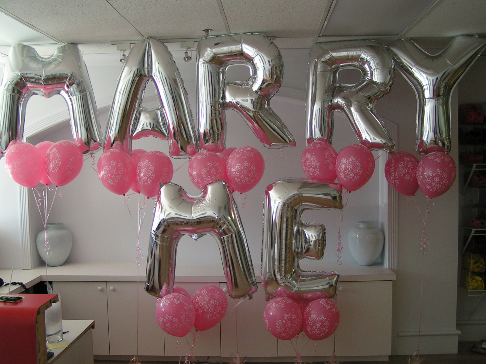 16″ FOIL LETTER BALLOONS NUMBER BALLOON ALPHABET SILVER GOLD PARTY SUPPLIES BABY