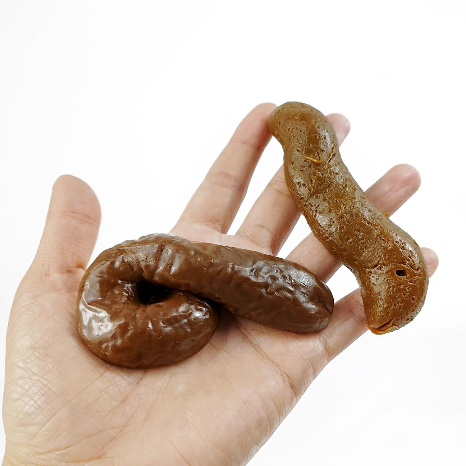 47PCS Fake Poo Kit Realistic Fake Turd Prank Floating Poo, Fake Dog Poop Toys wi
