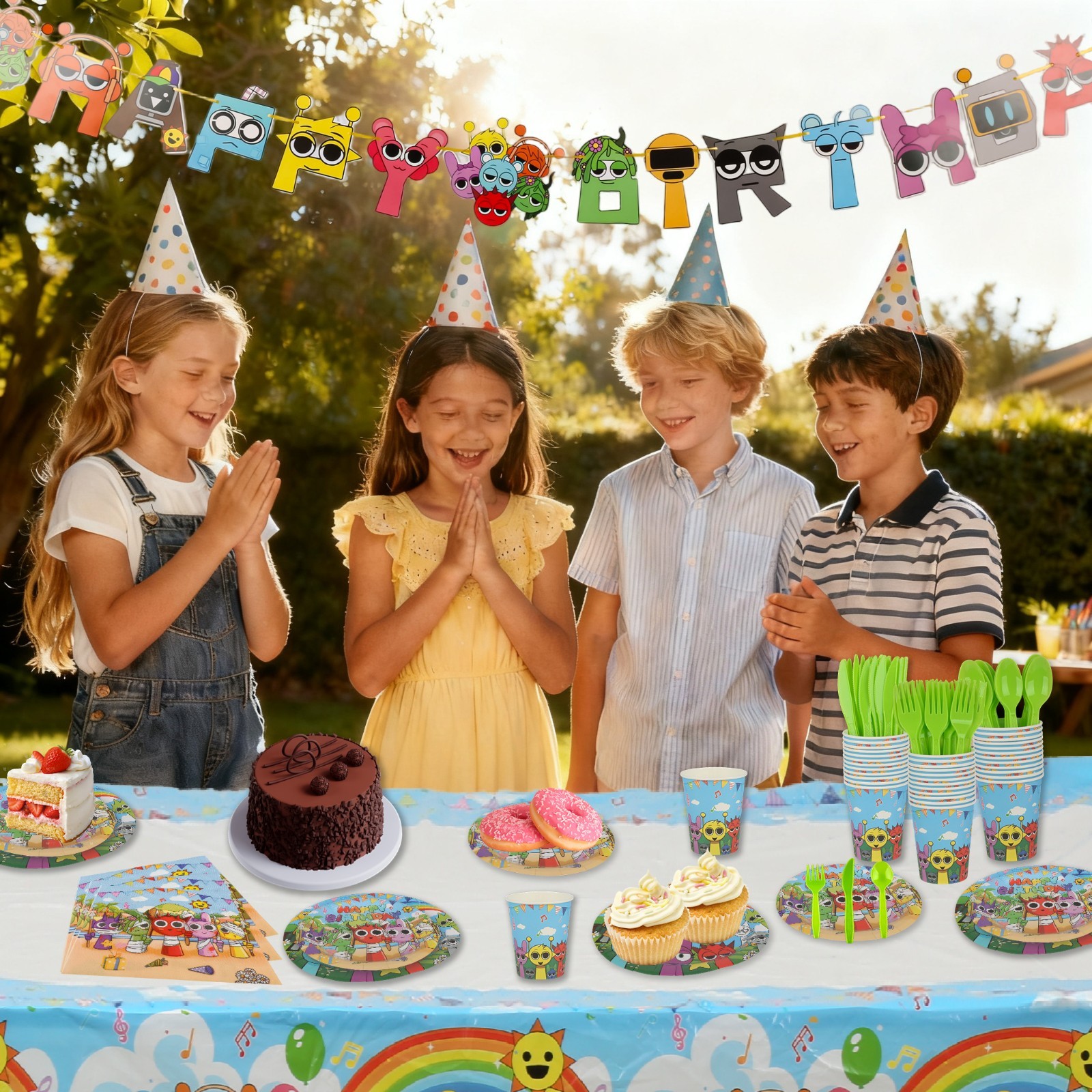 229 PCS Birthday Party Supplies Set, Serves 20 – Kids Decorations Kit
