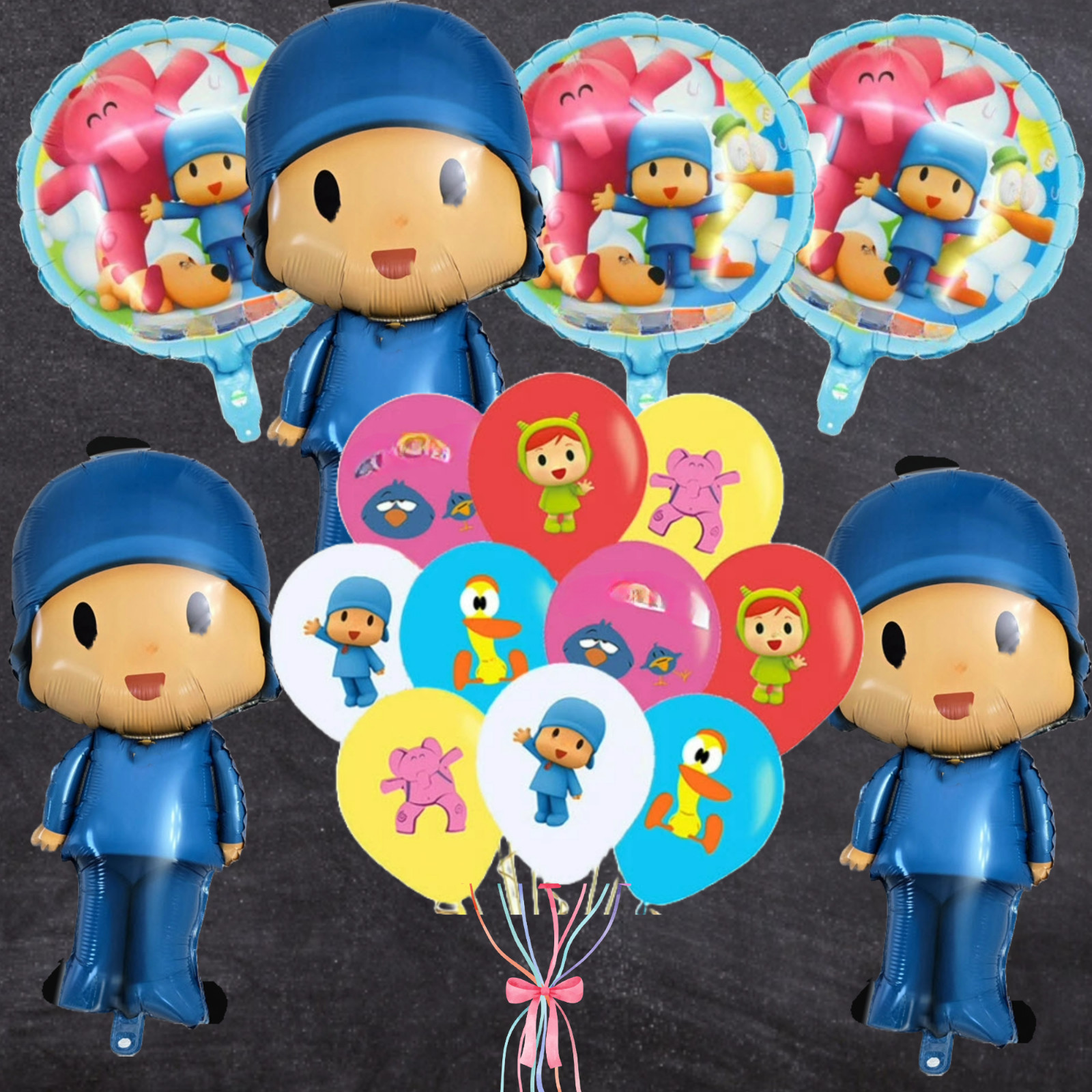 Pocoyo pato birthday party supplies favor centerpiece decoration event theme
