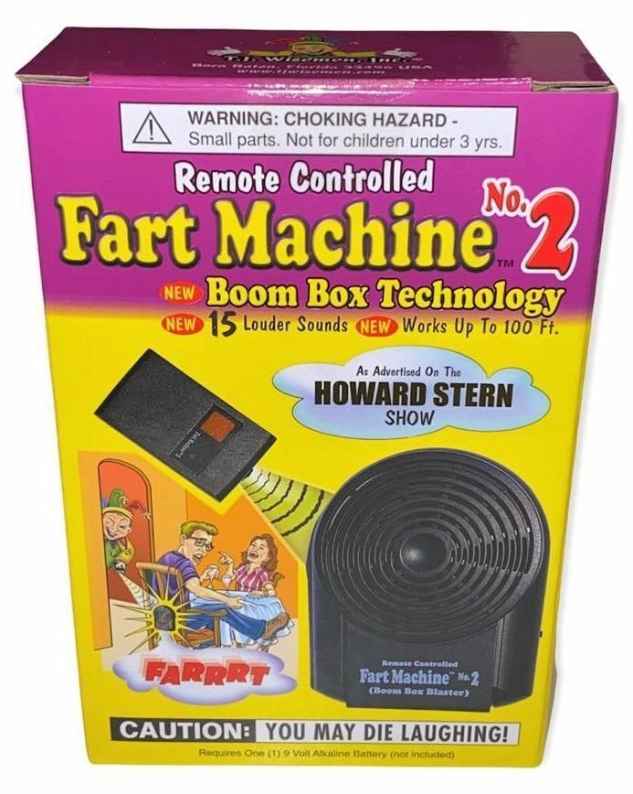 Fart Machine # 2 – NEW VERSION with remote + 1 Million Bill Bonus