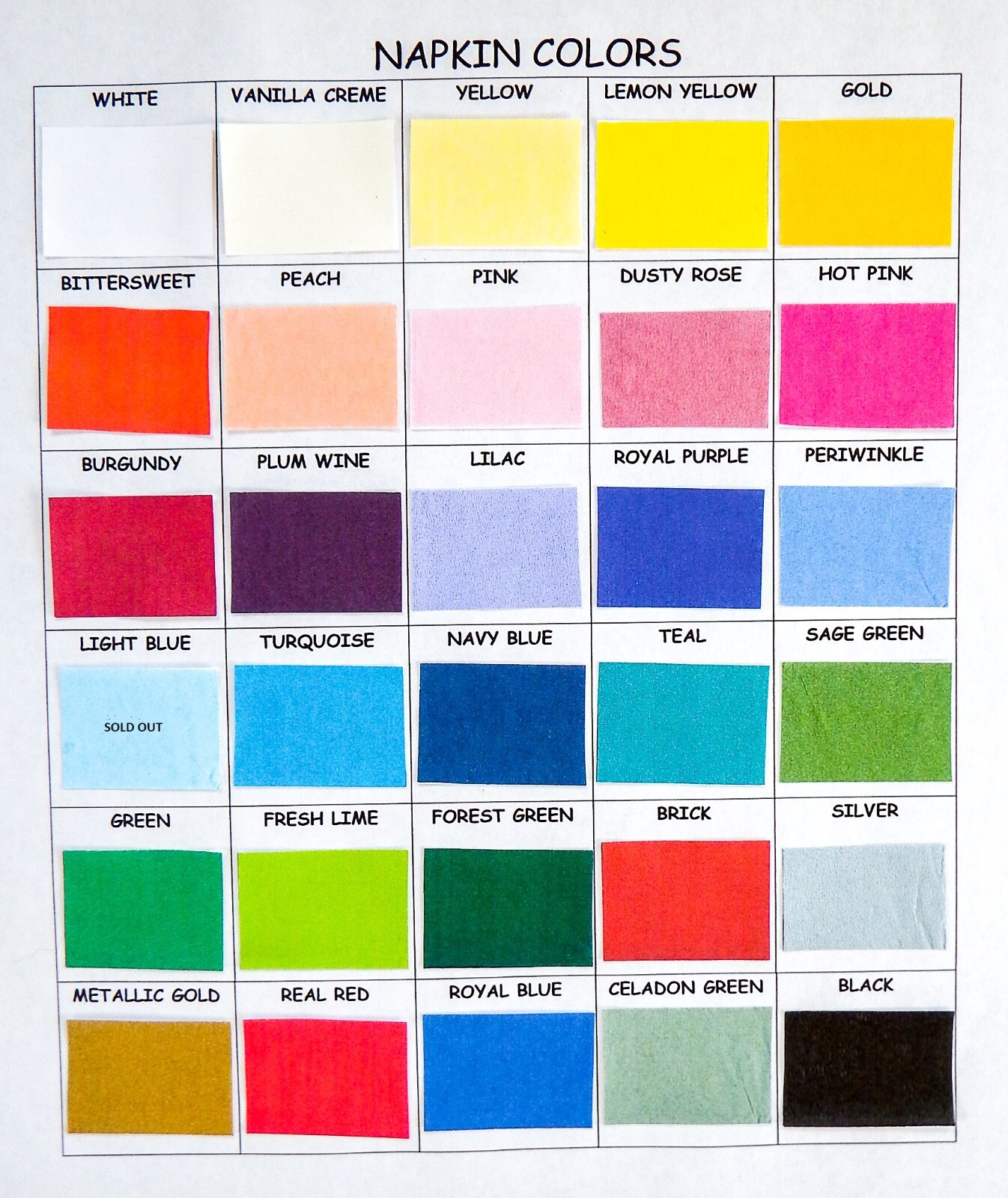 100 personalized luncheon napkins for any occasion
