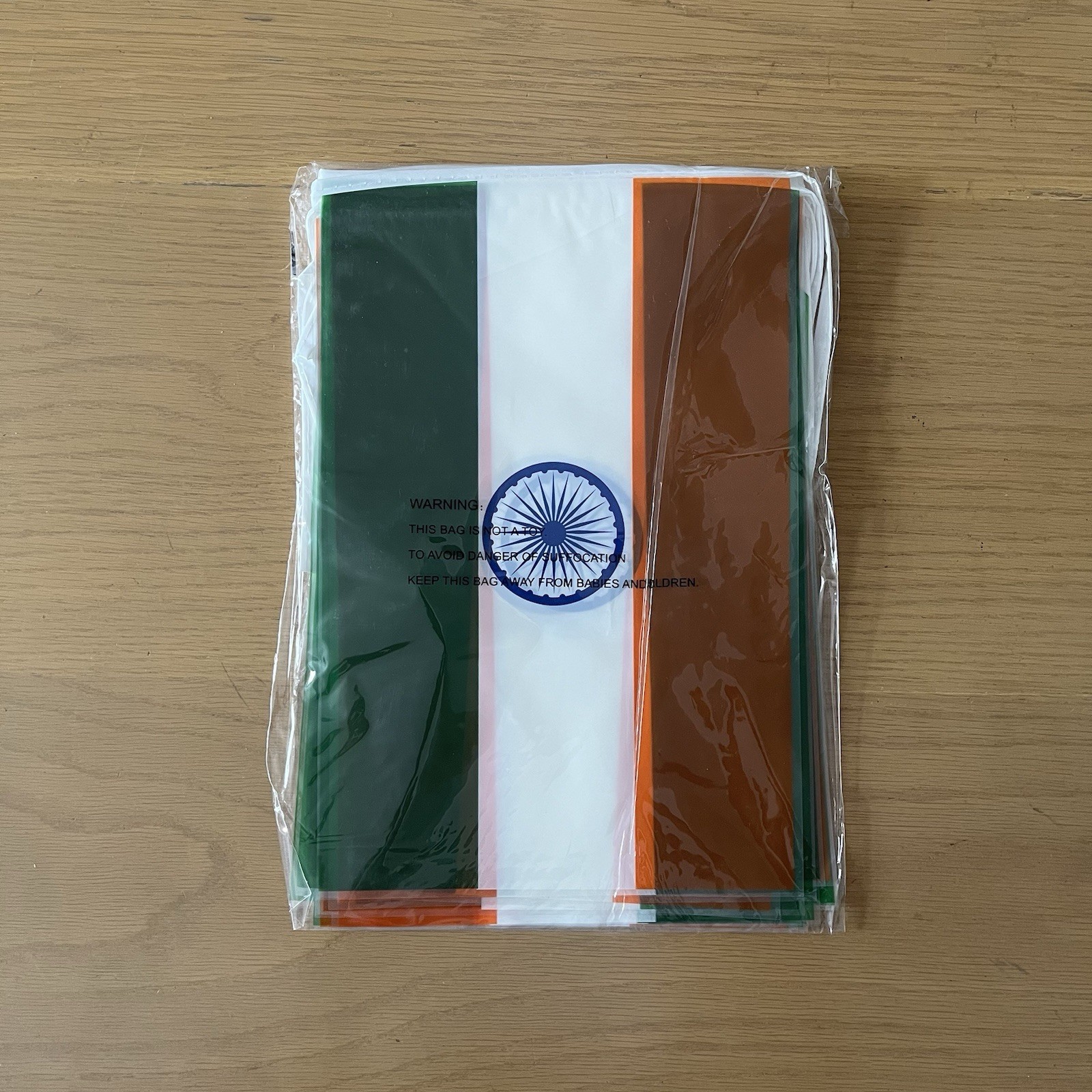 India Flag Bunting 10m 20 Flags Waterproof Outdoor Indoor Party Event Decoration