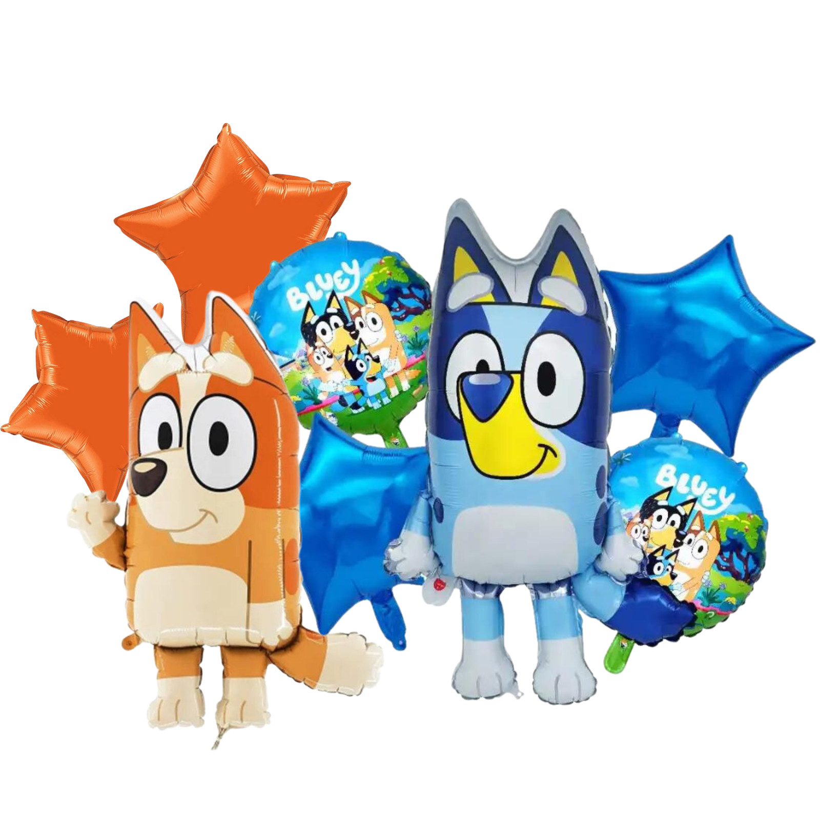 Bluey Birthday Party Decorations Balloon bouquet