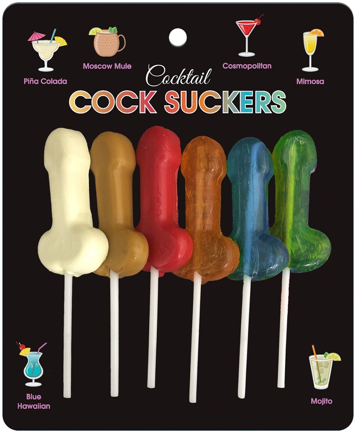 Cocktail Penis Suckers Bachelorette Party Favors Gag Gift