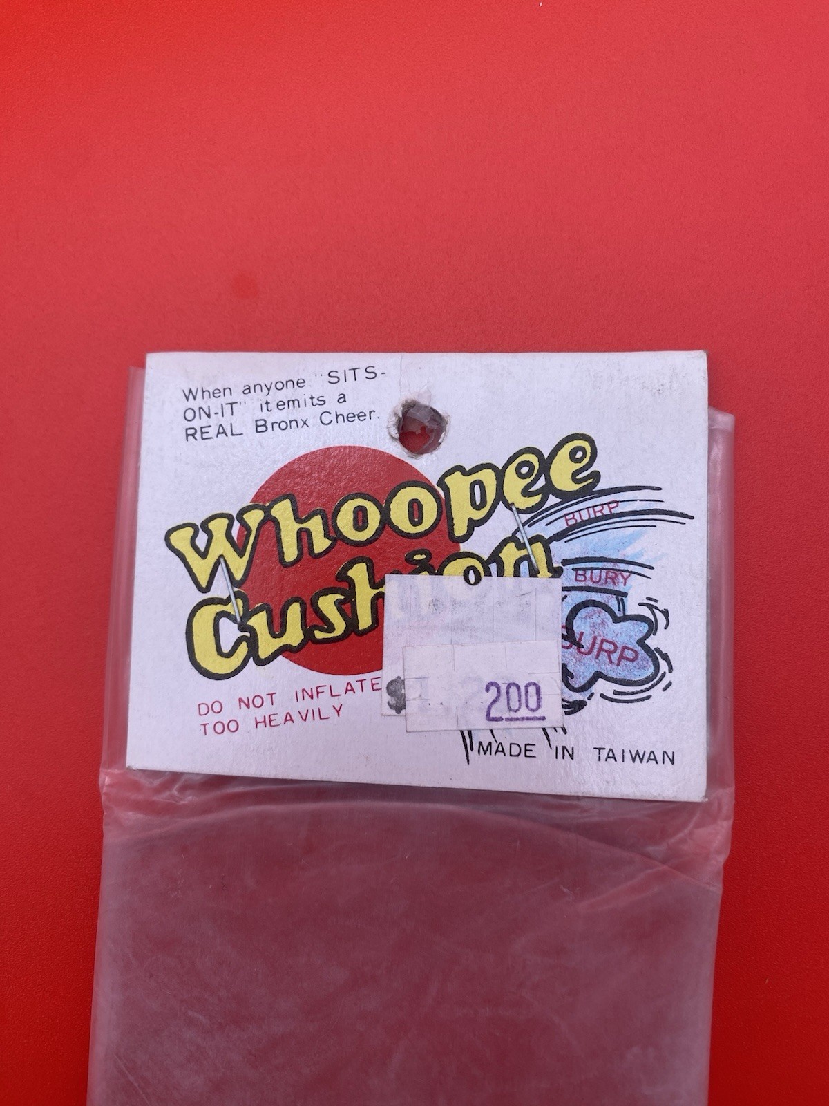 Whoopee Cushions Lot of 5 Vintage Fart Noise Toys – Sealed 1970’s New Old Stock