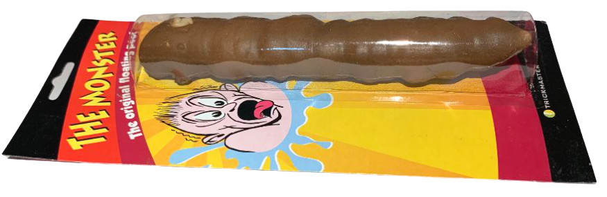 GIANT MONSTER POO Crap Fake Joke Prank POOP Turd Gag Rubber Dog Floating Jumbo