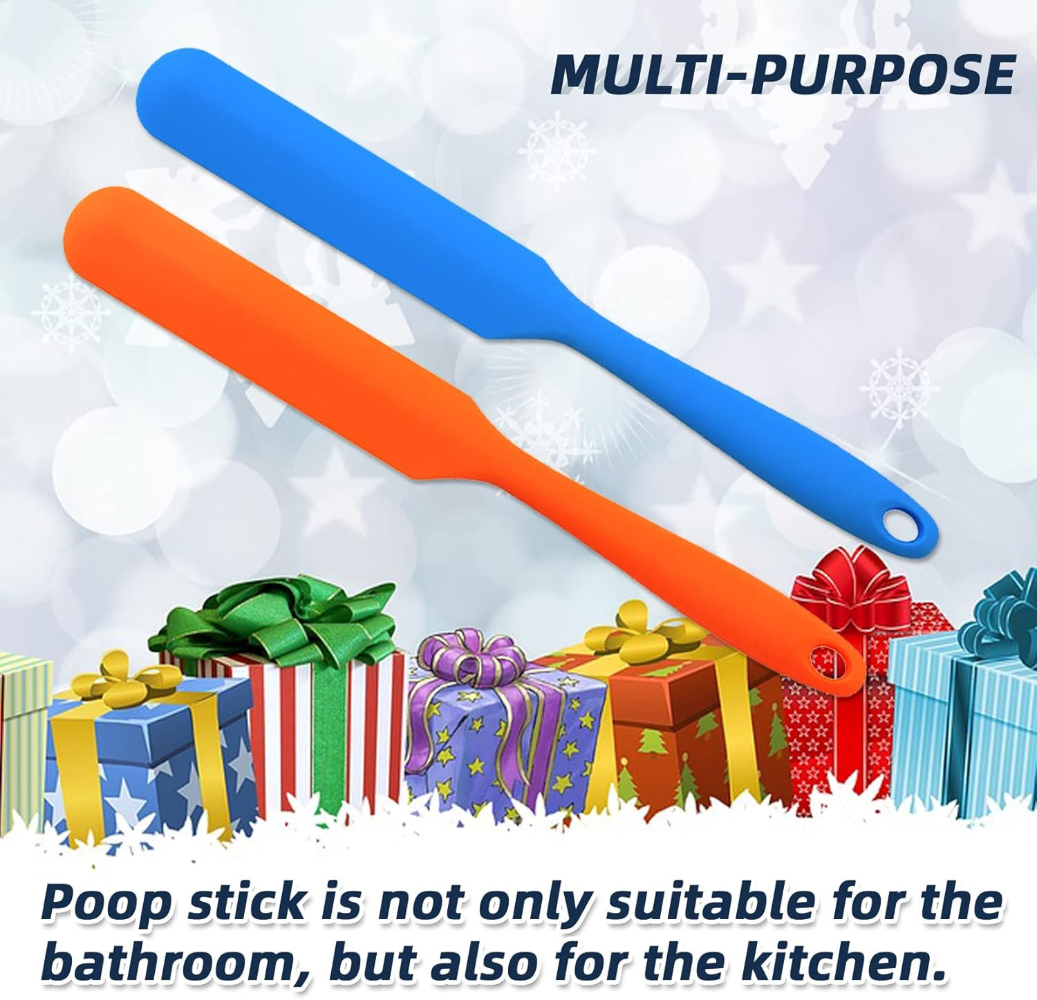 2 Pack Poop Knife, Silicone Poop Cutter Knife Prank Practical Joke Toys Funny Ga