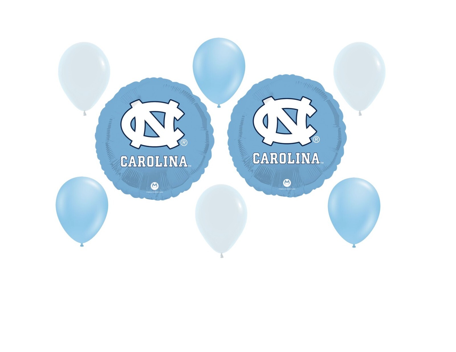 University of North Carolina Balloon Bouquet Birthday Party Decorations