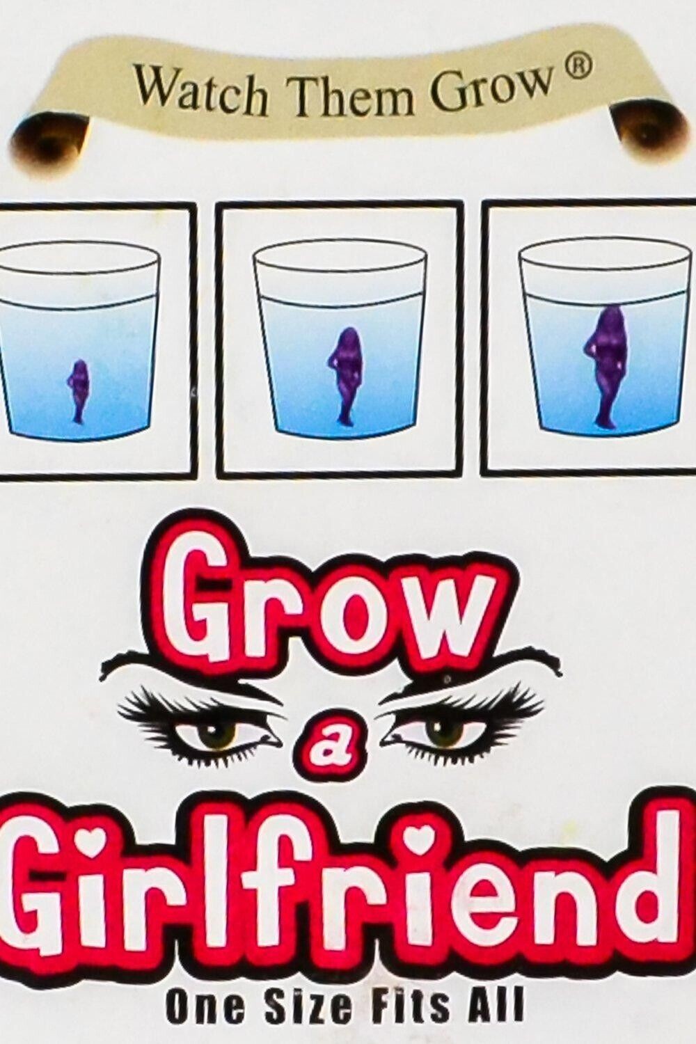 Grow A Girlfriend – Grows 600% in water funny – GaG Joke Novelty Adult Gift