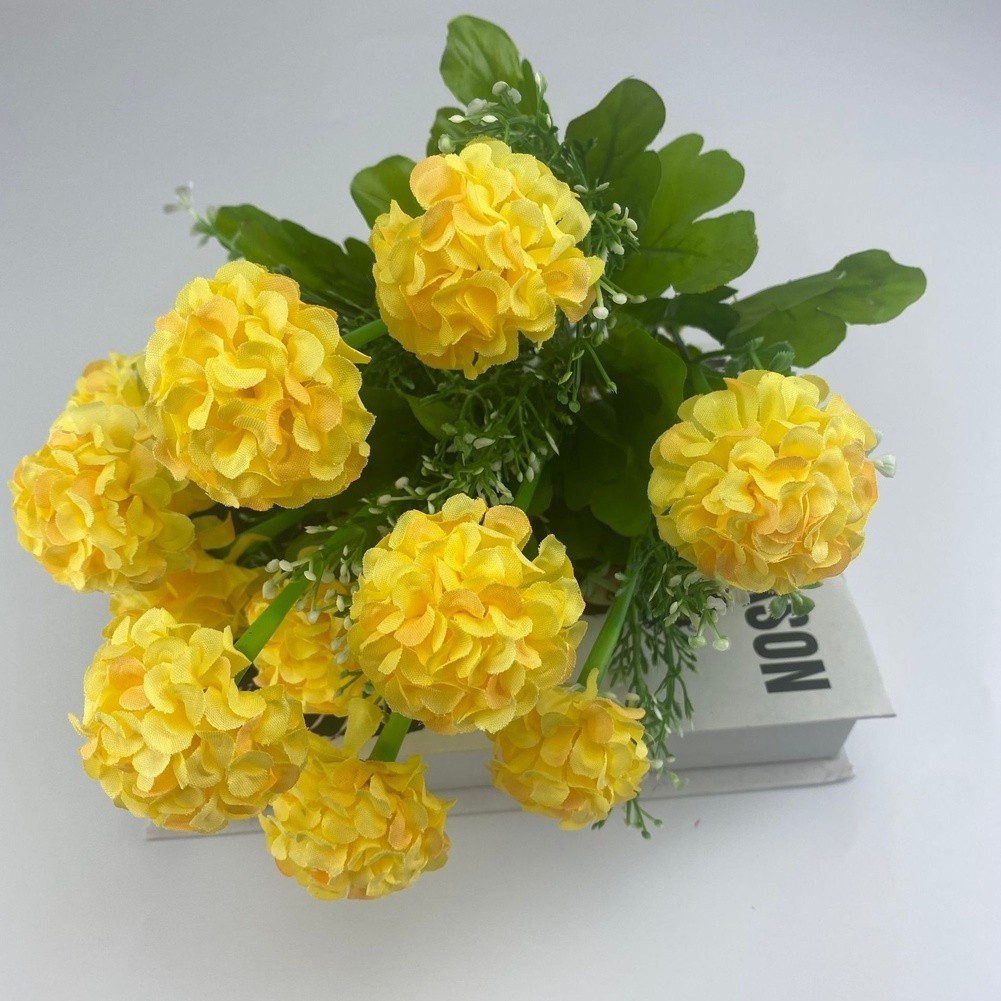 45cm Artificial Chrysanthemum Bouquet Silk Flowers for Contemporary Decor