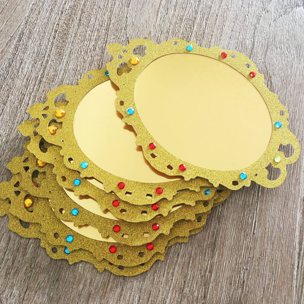 Magic Mirror Snow White Party Decor Craft DIY Confetti