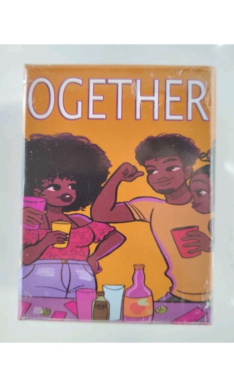 Get Together Drinking Card Game – Perfect for Cookouts, Engagements Black Owned