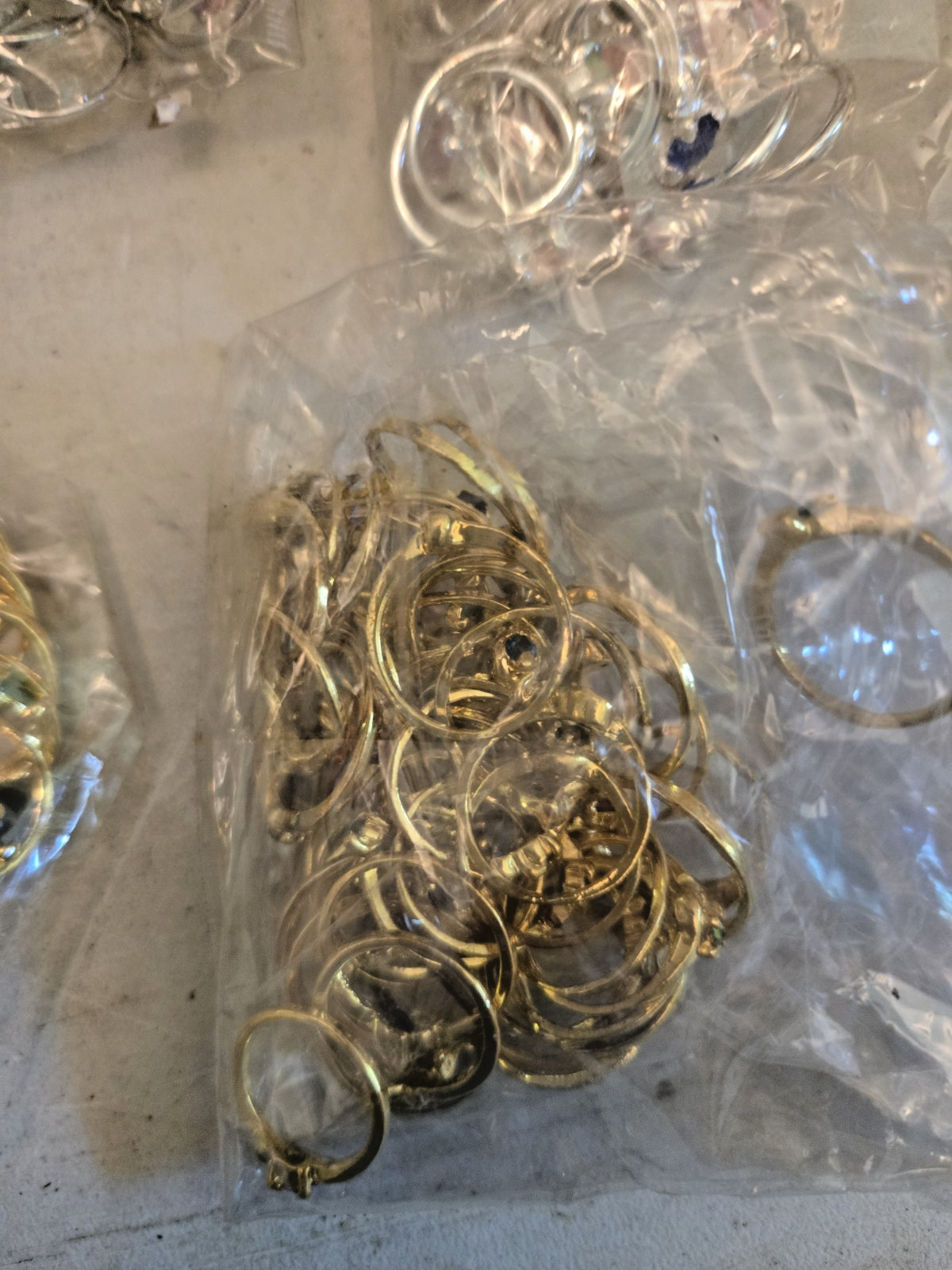 Bulk Adult Rings Lot 7 Cello Pkgs (approx 20+ per) Party Favor, Gifts – NOS