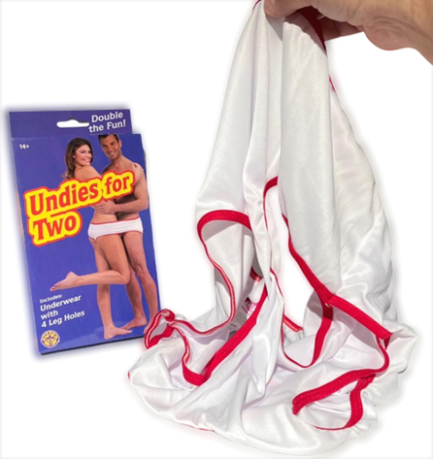 Undies For Two – Adult Sharing Underwear – GaG Joke Novelty Gift