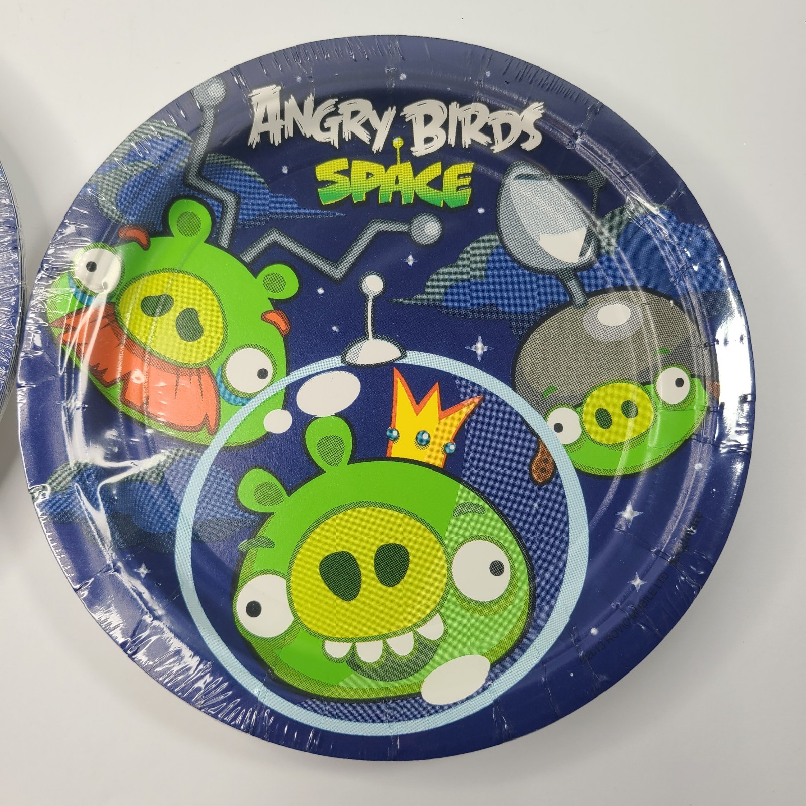 Angry Birds Green Pigs Space Paper Plates 7″ & Napkin Party Birthday Decoration