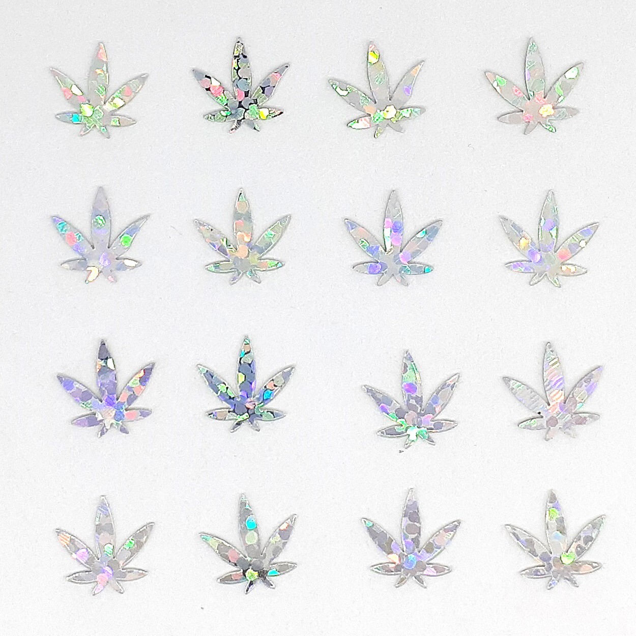 Confetti Marijuana Leaf 3/8″ Green – Retail Pack #9713 1/2 Bag