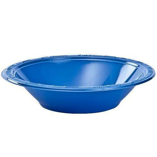 Hanna K. Signature Collection Party Bowls-15oz | Blue | Pack of 50 Plastic Bowl,