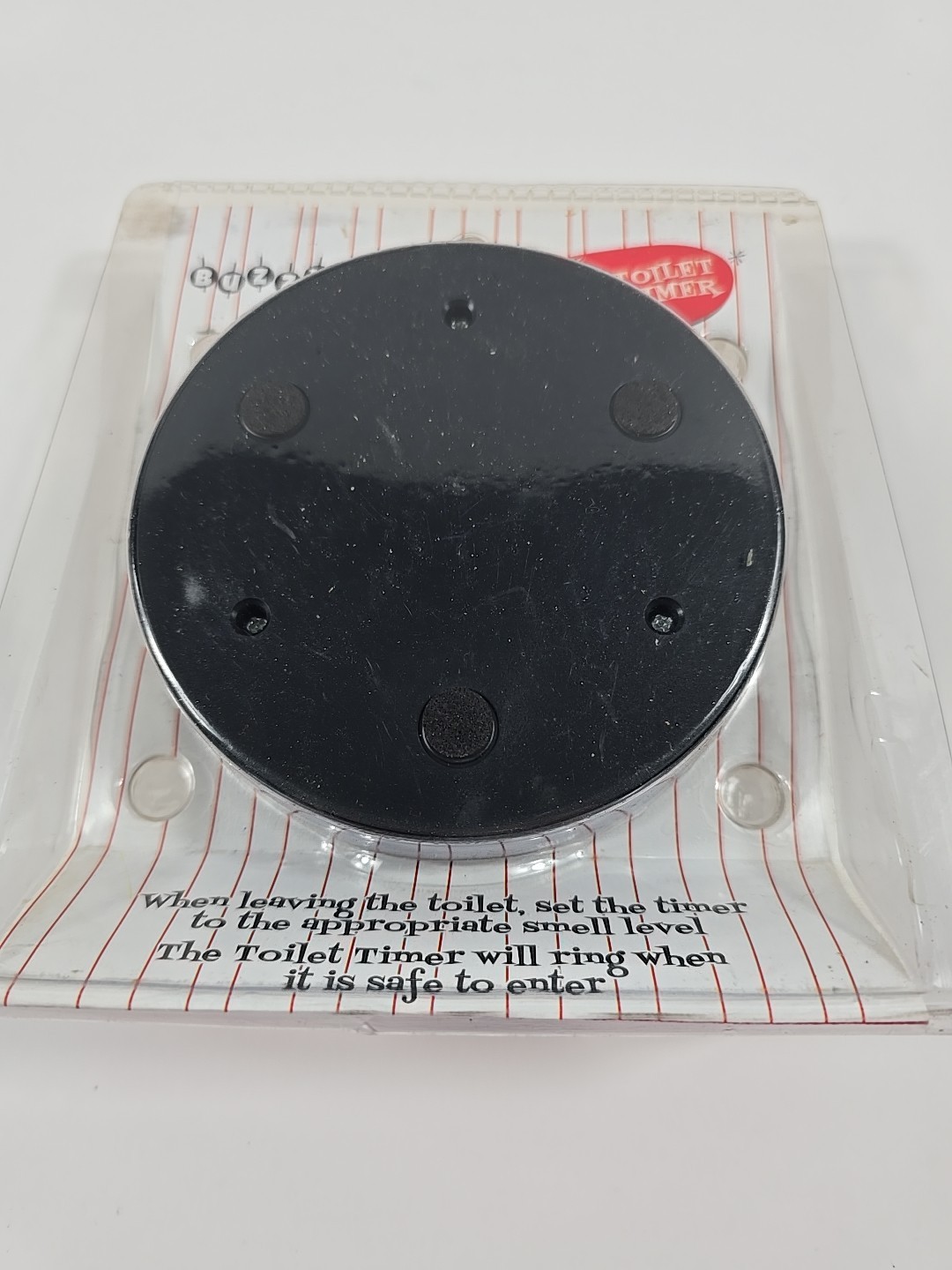 BUZZY Toilet Timer Sealed Gag Toy Potty Humor FineLife Products Funny Gift 4 Dad