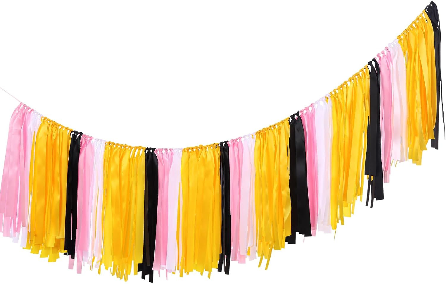 Back to School Decorations Pencil Classroom Ribbon Garland 7.5 Ft Handmade Color