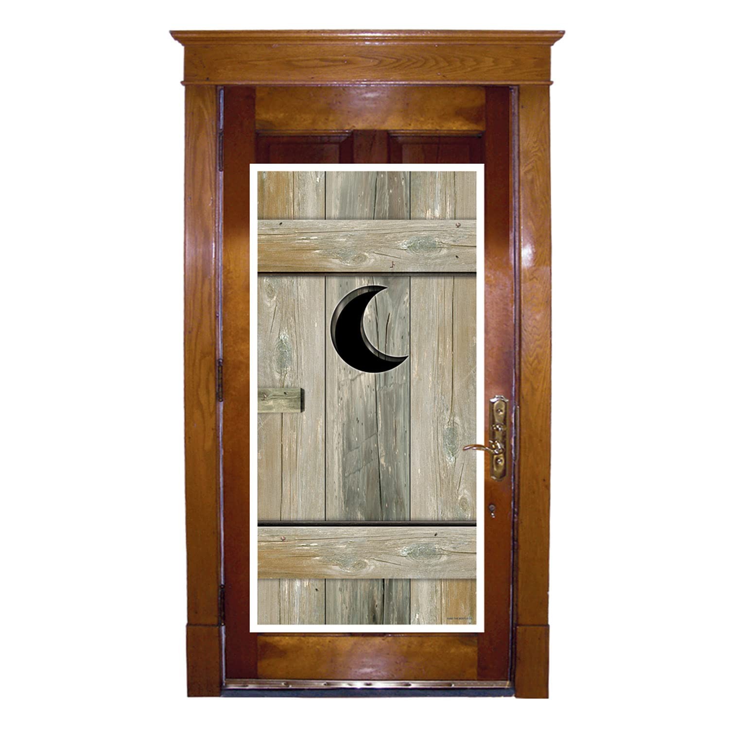 Beistle 3 Piece Plastic Outhouse Door Covers For Cowboy Western Theme Party