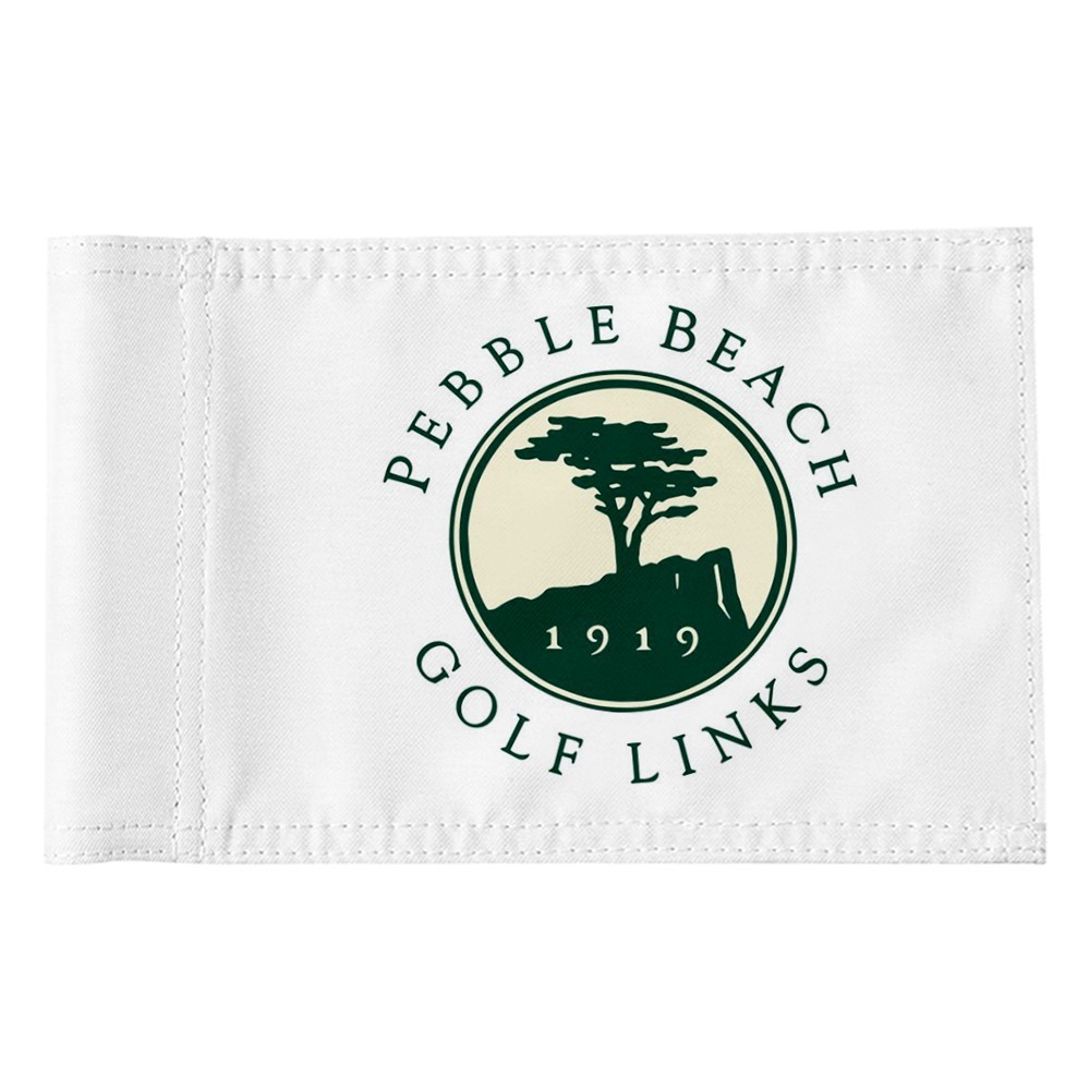 1919 PEBBLE BEACH GOLF LINKS US OPEN PGA Golf Pin Regulation Tube Flag 8x6Inch