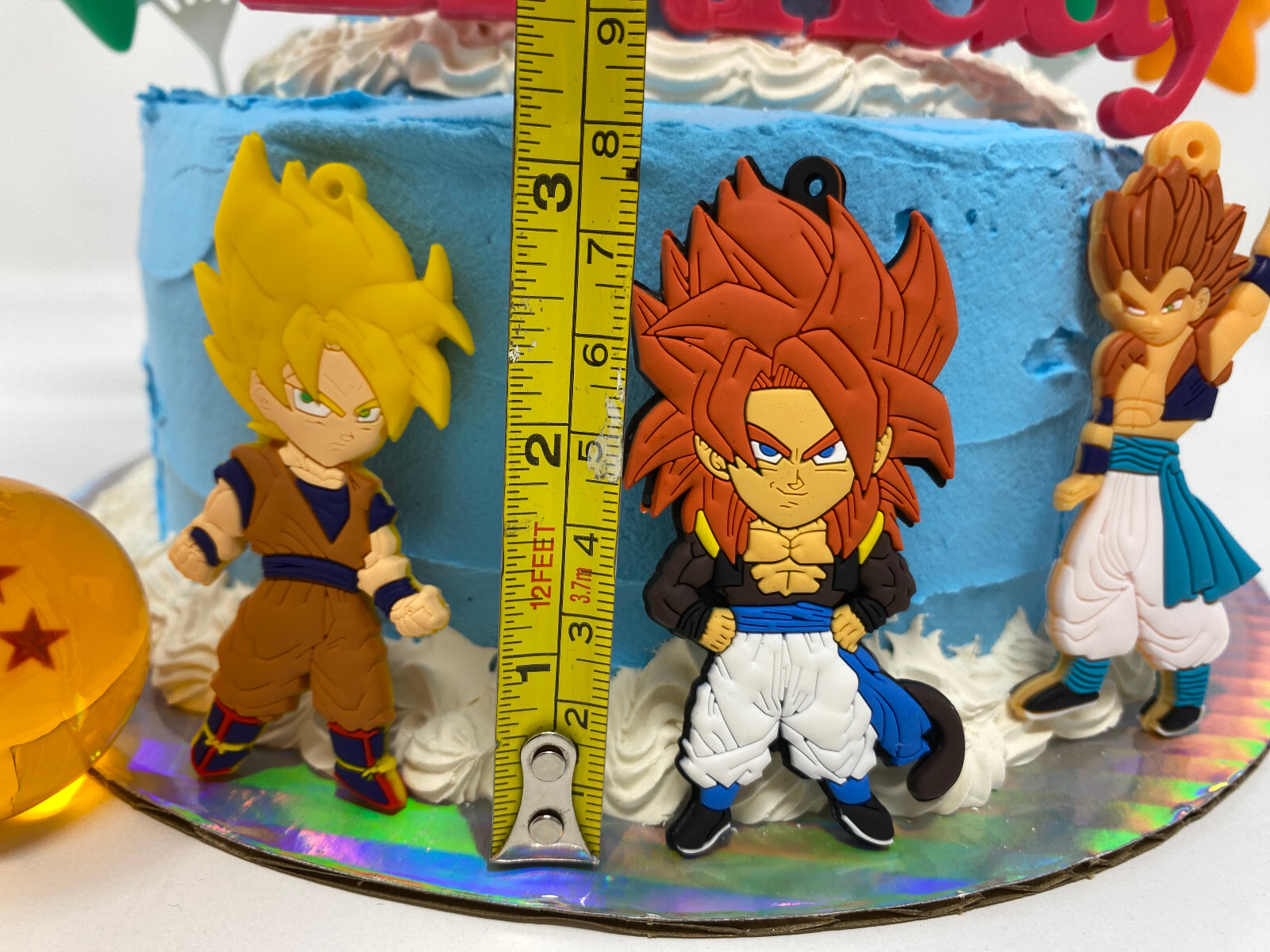 Dragon Ball Z ~ Cake Topper Set ~ BRAND NEW ~ Vegeta, Gohan, and
