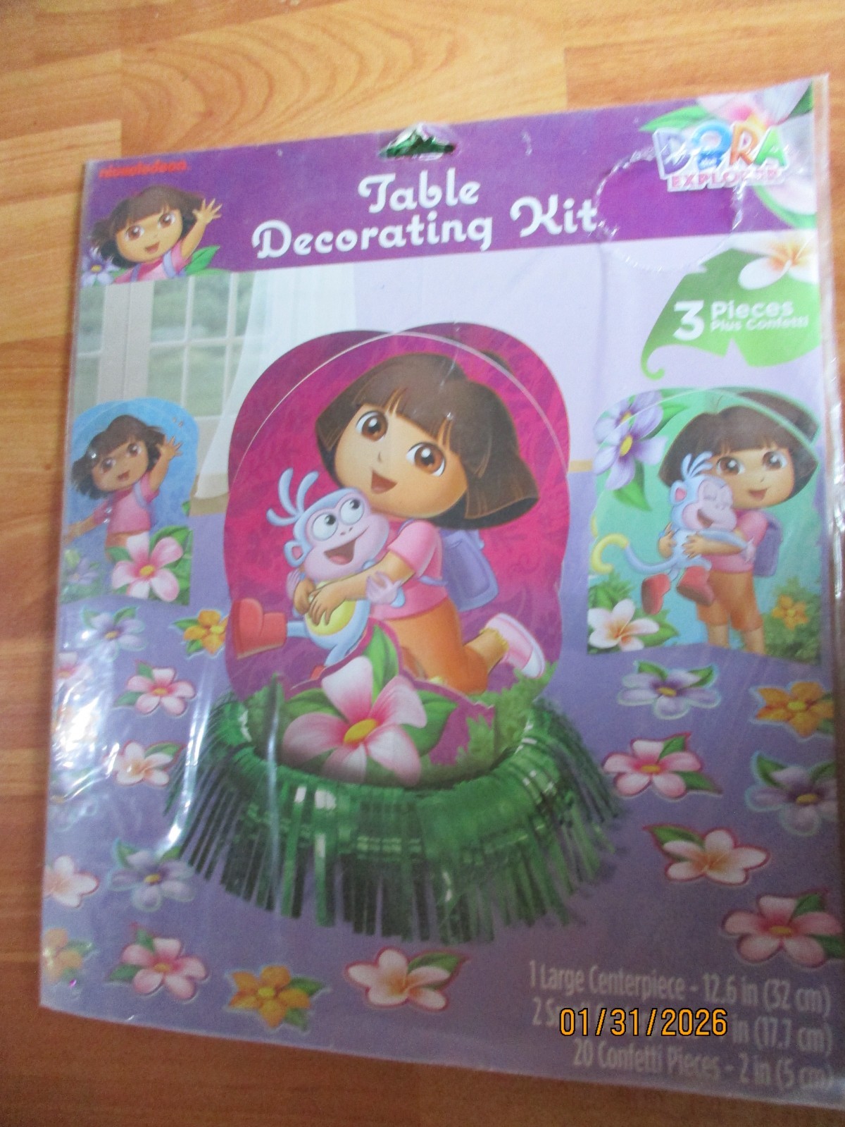 Dora’s Flower Adventure Birthday Party Supplies Multi-color 8pc Lot